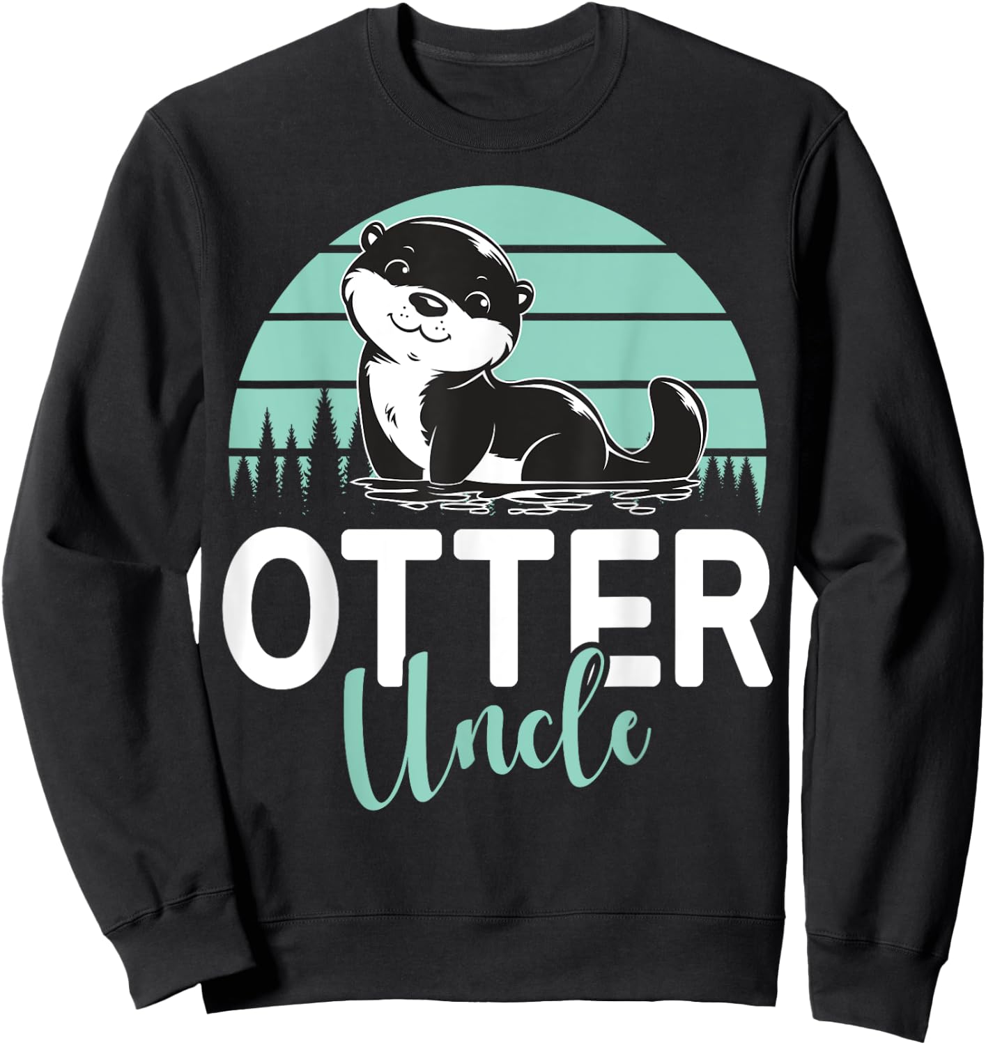 Otter Uncle Otter Sweatshirt - Sweatshirt | Black