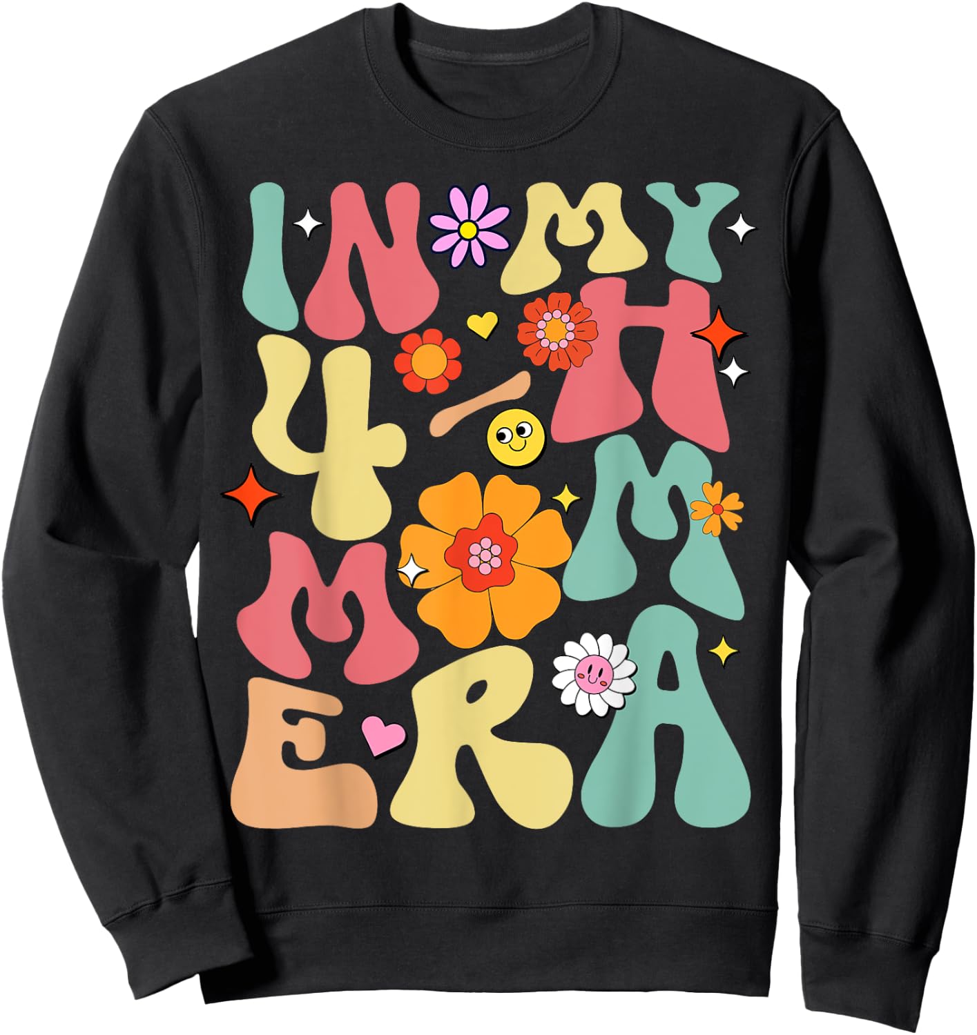 In My 4-H Mom Era Apparel Sweatshirt - Sweatshirt | Black