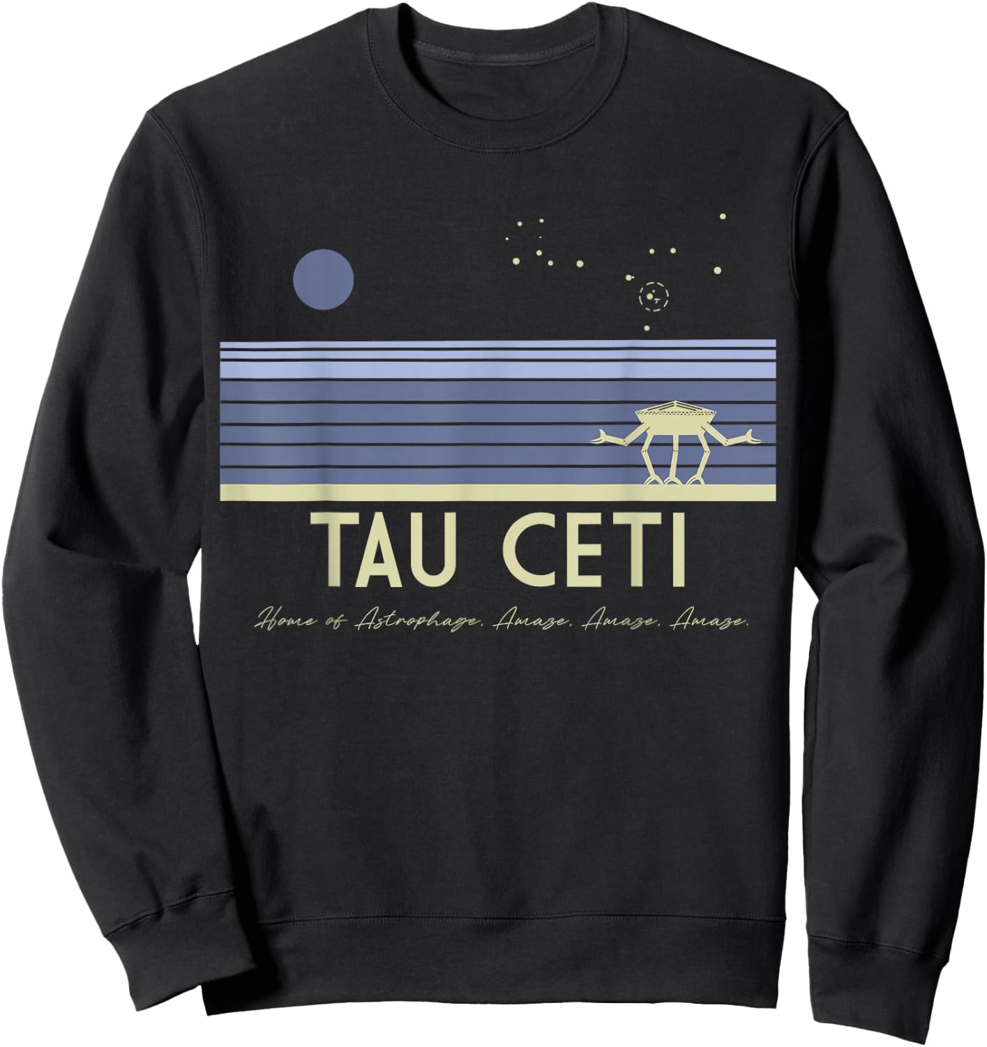 Project Hail Mary, Tau Ceti Sweatshirt - Sweatshirt | Black