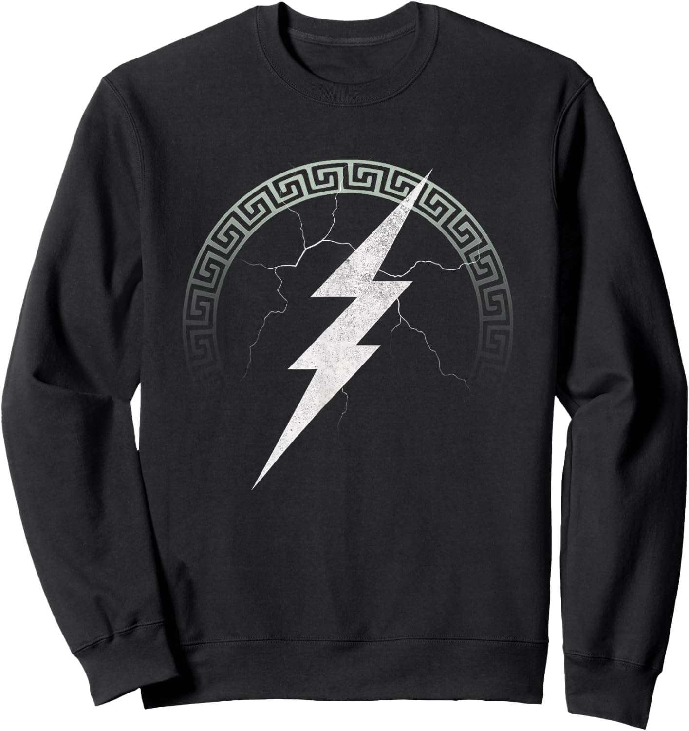 Zeus Ancient Greek God Symbol Sweatshirt - Sweatshirt | Black