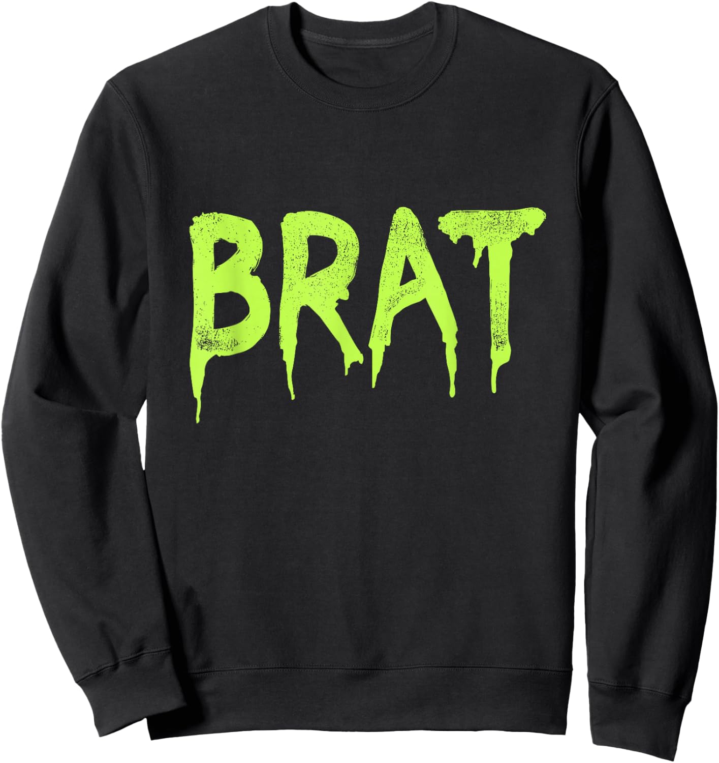 Brat Grunge Sweatshirt - Sweatshirt | Black