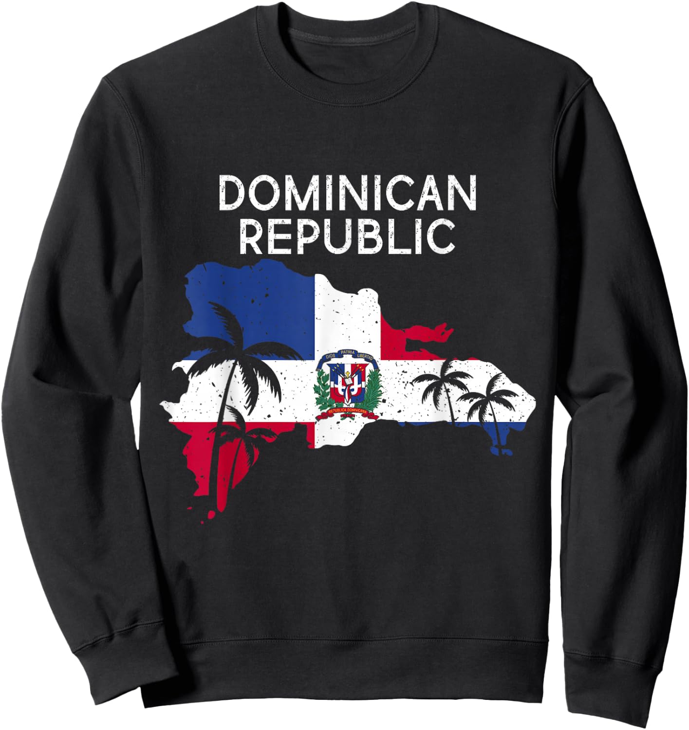 Dominican Republic Vacation Trip Travel Dominican Republic Sweatshirt - Sweatshirt | Black
