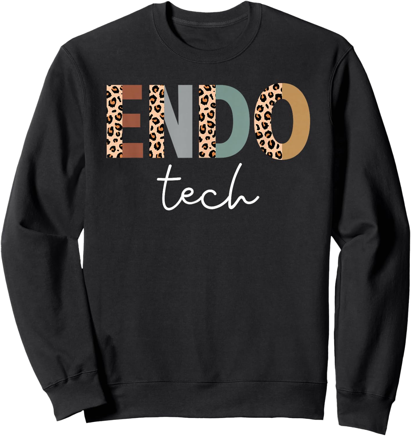 Endo Tech Endoscopy Technician Gastrointestinal GI Tech Sweatshirt - Sweatshirt | Black