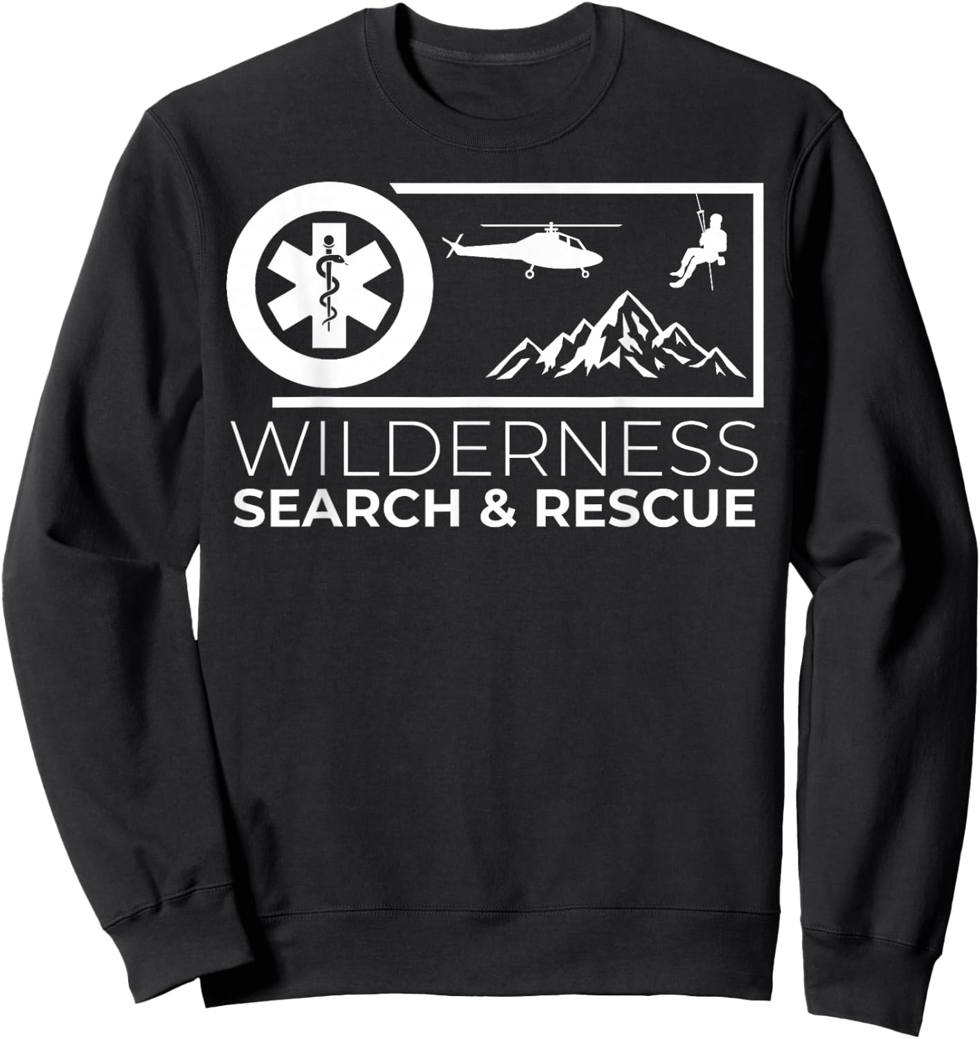 Wilderness Search and Rescue Sweatshirt - Sweatshirt | Black