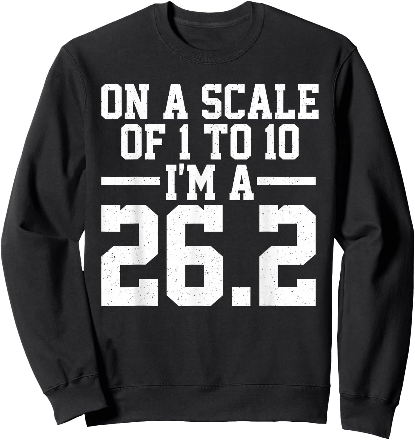 Cool Marathon Runner Design Women Marathon Running Sweatshirt - Sweatshirt | Black