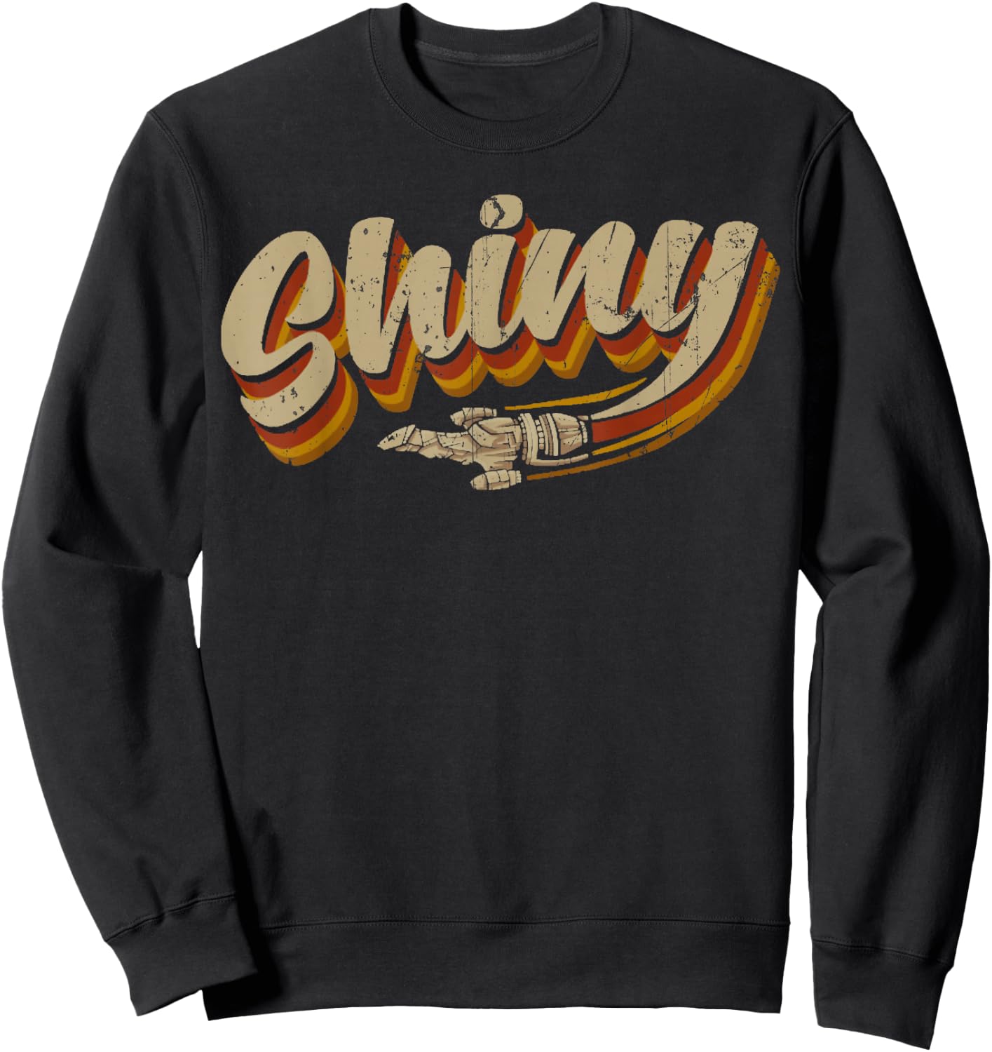 Vintage Retro Shiny Since 2002 Vintage Firefly Serenity Sweatshirt - Sweatshirt | Black