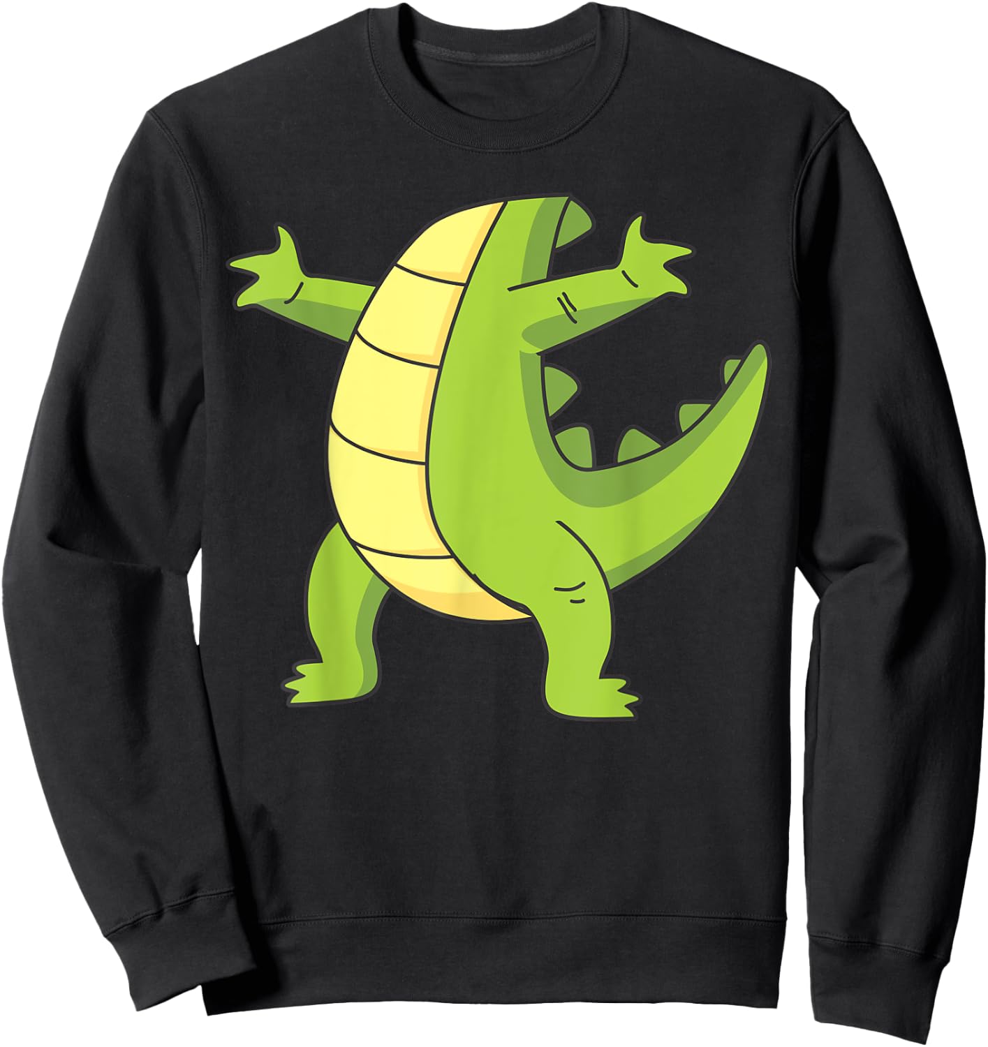 Alligator Body Alligator Lover Halloween Costume Sweatshirt - Sweatshirt | Black