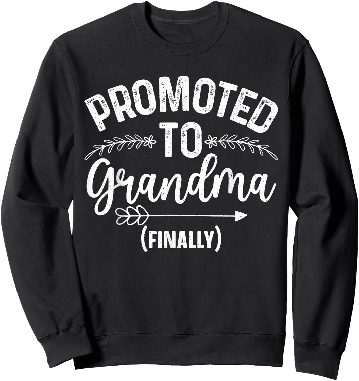 Best Grandma Art Grandparent Grandmother Grandma Sweatshirt - Sweatshirt | Black