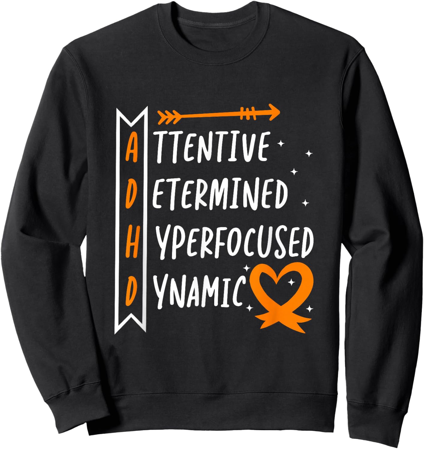 ADHD Awareness Sweatshirt - Sweatshirt | Black