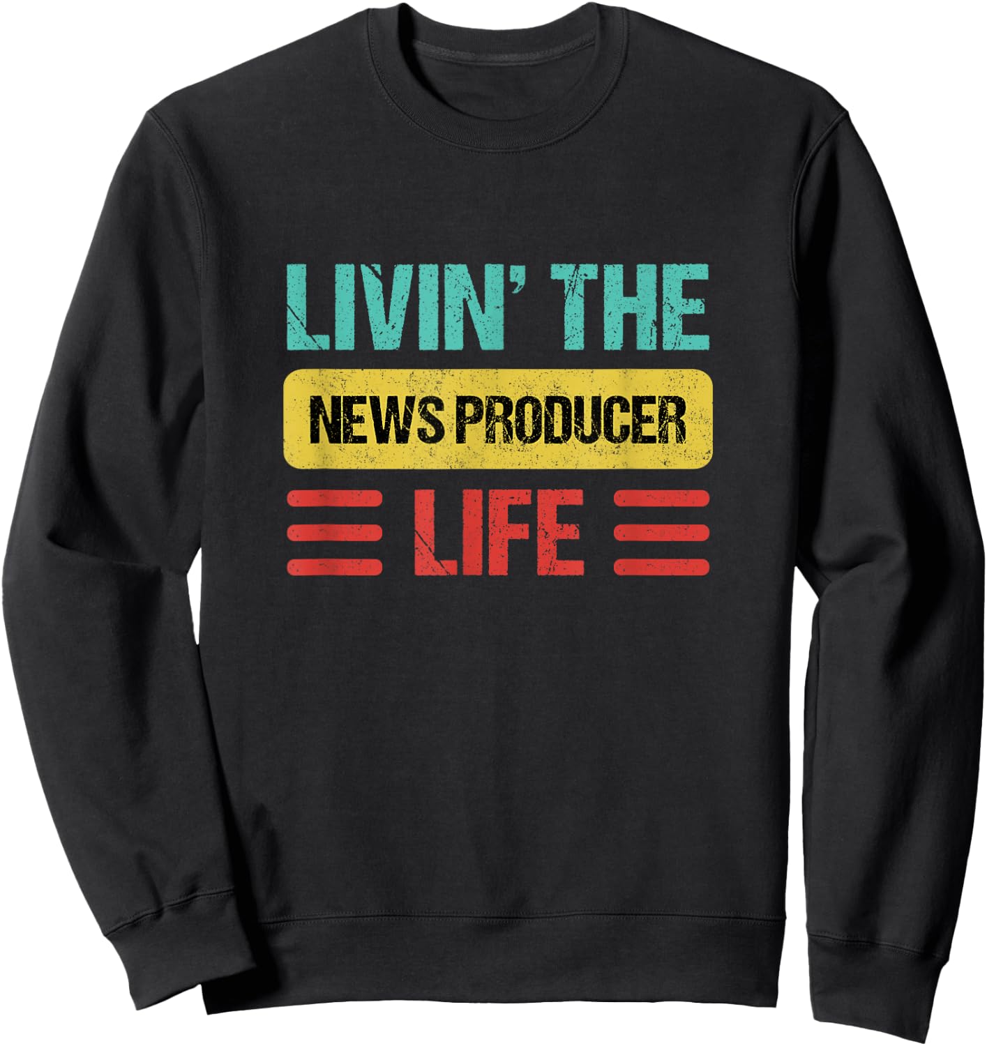 News Producer Sweatshirt - Sweatshirt | Black