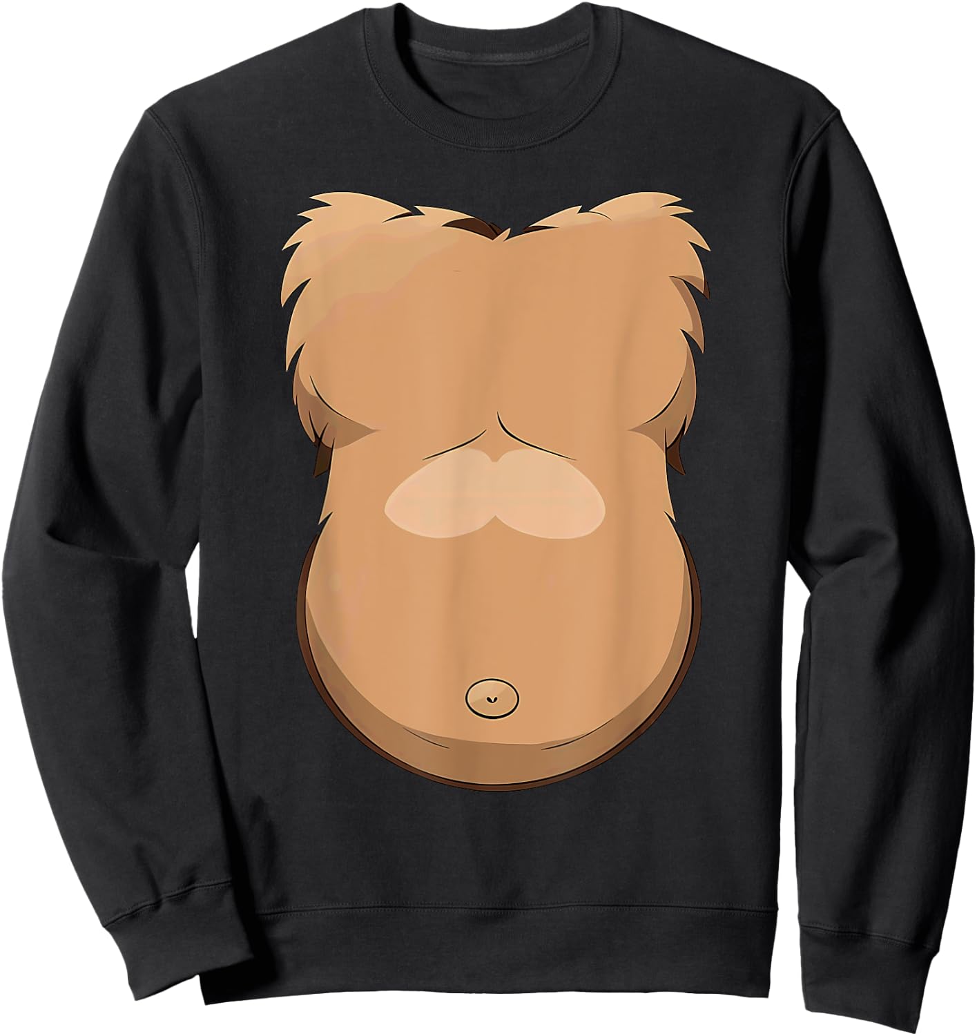 Monkey Body Halloween Costume Sweatshirt - Sweatshirt | Black