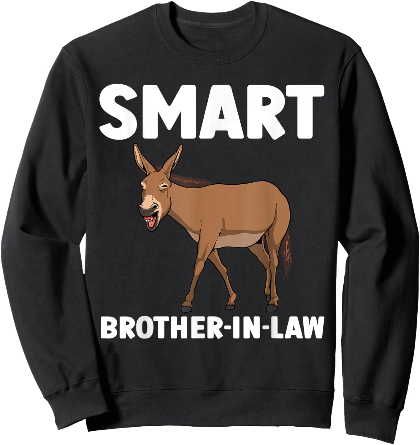 Brother In Law Art From Sister In Law Brother In Law Sweatshirt - Sweatshirt | Black