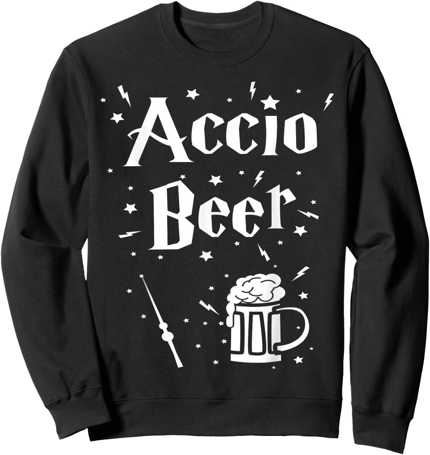 St. Patrick's Day Irish - Accio Beer Funny Sweatshirt - Sweatshirt | Black