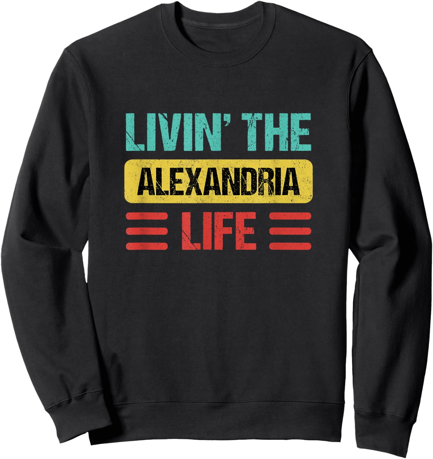 Alexandria Sweatshirt - Sweatshirt | Black