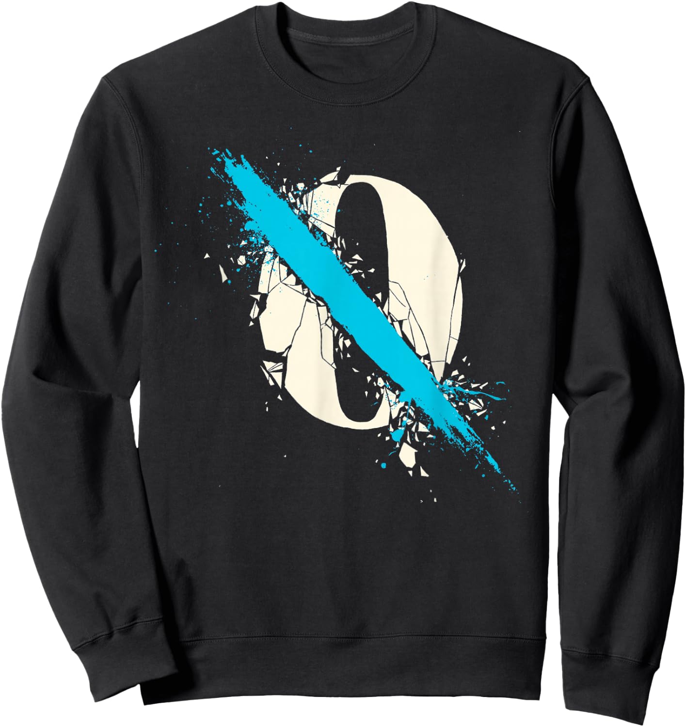 Official Queens of The Stone Age Shattered Sweatshirt - Sweatshirt | Black