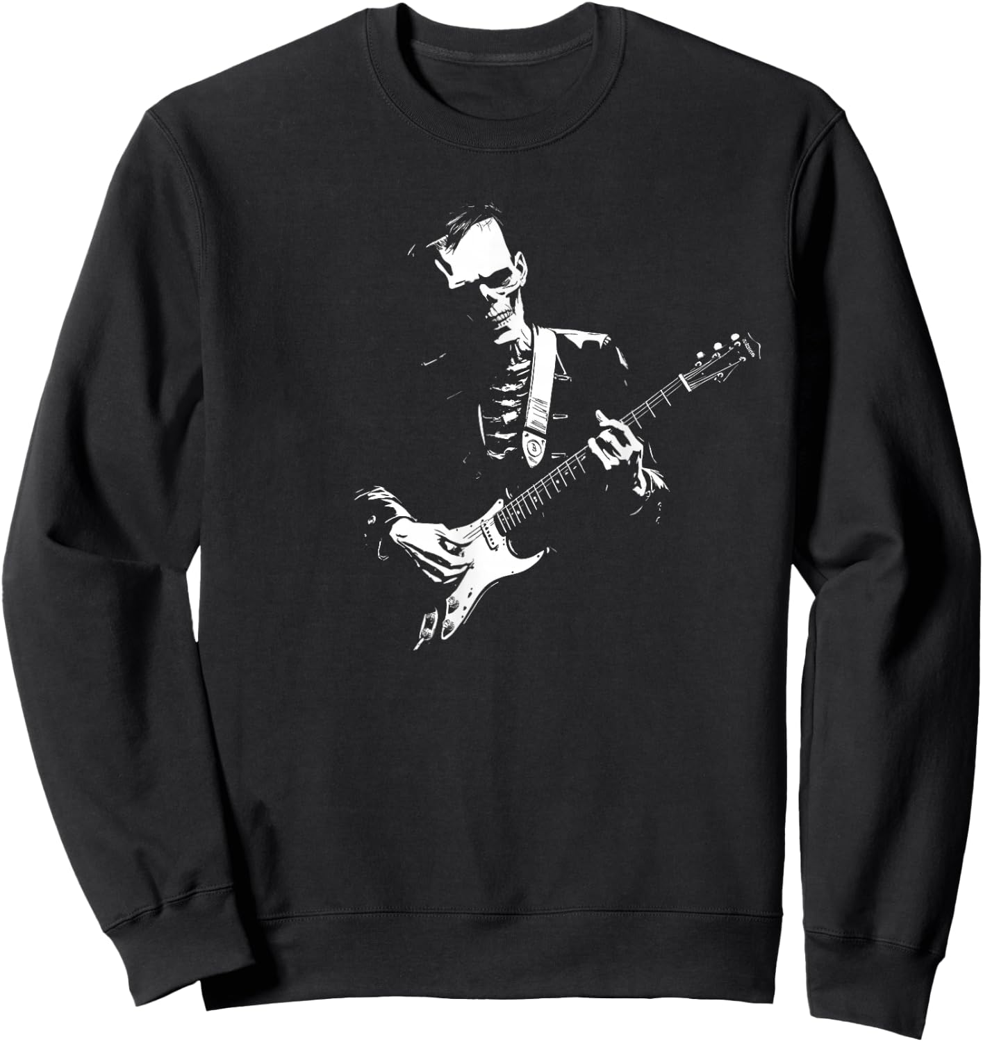 Frankenstein Guitar Player Sweatshirt - Sweatshirt | Black