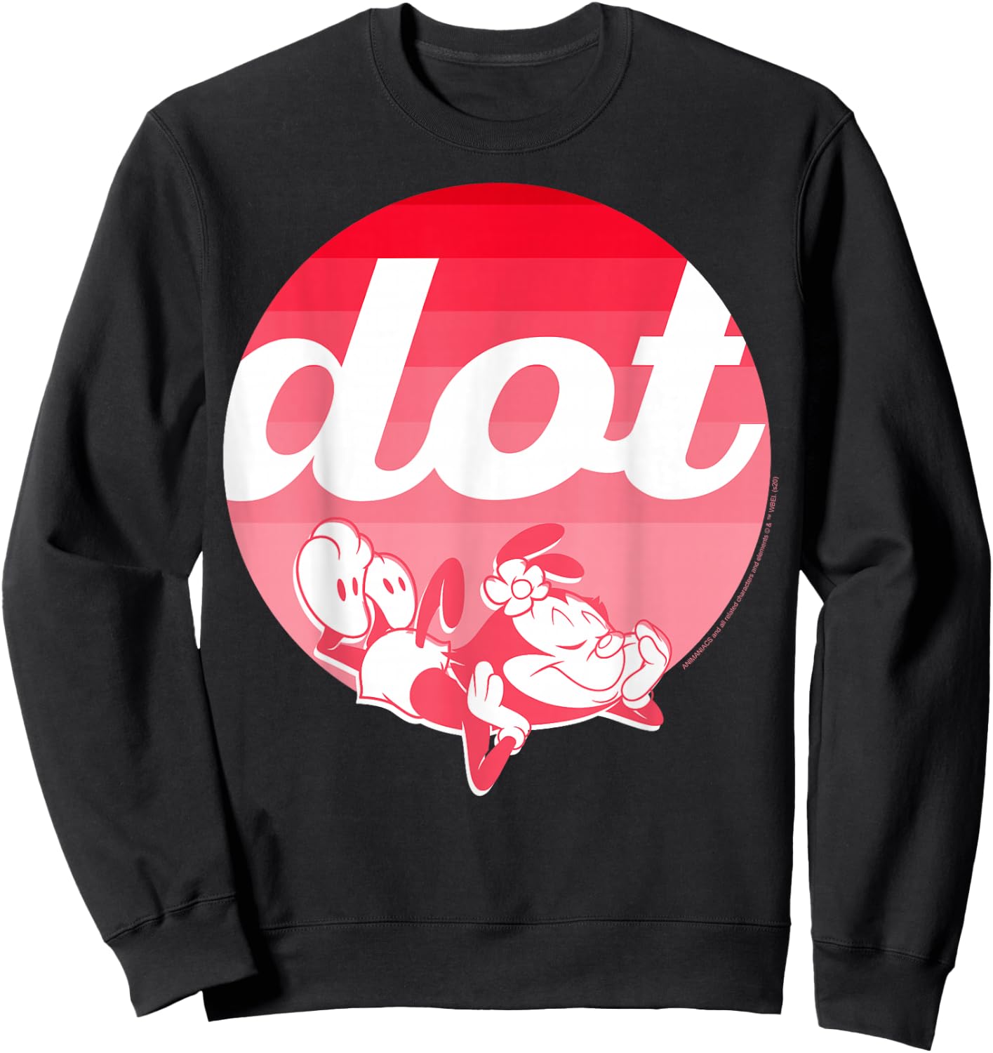 Animaniacs Dot Portrait Sweatshirt - Sweatshirt | Black