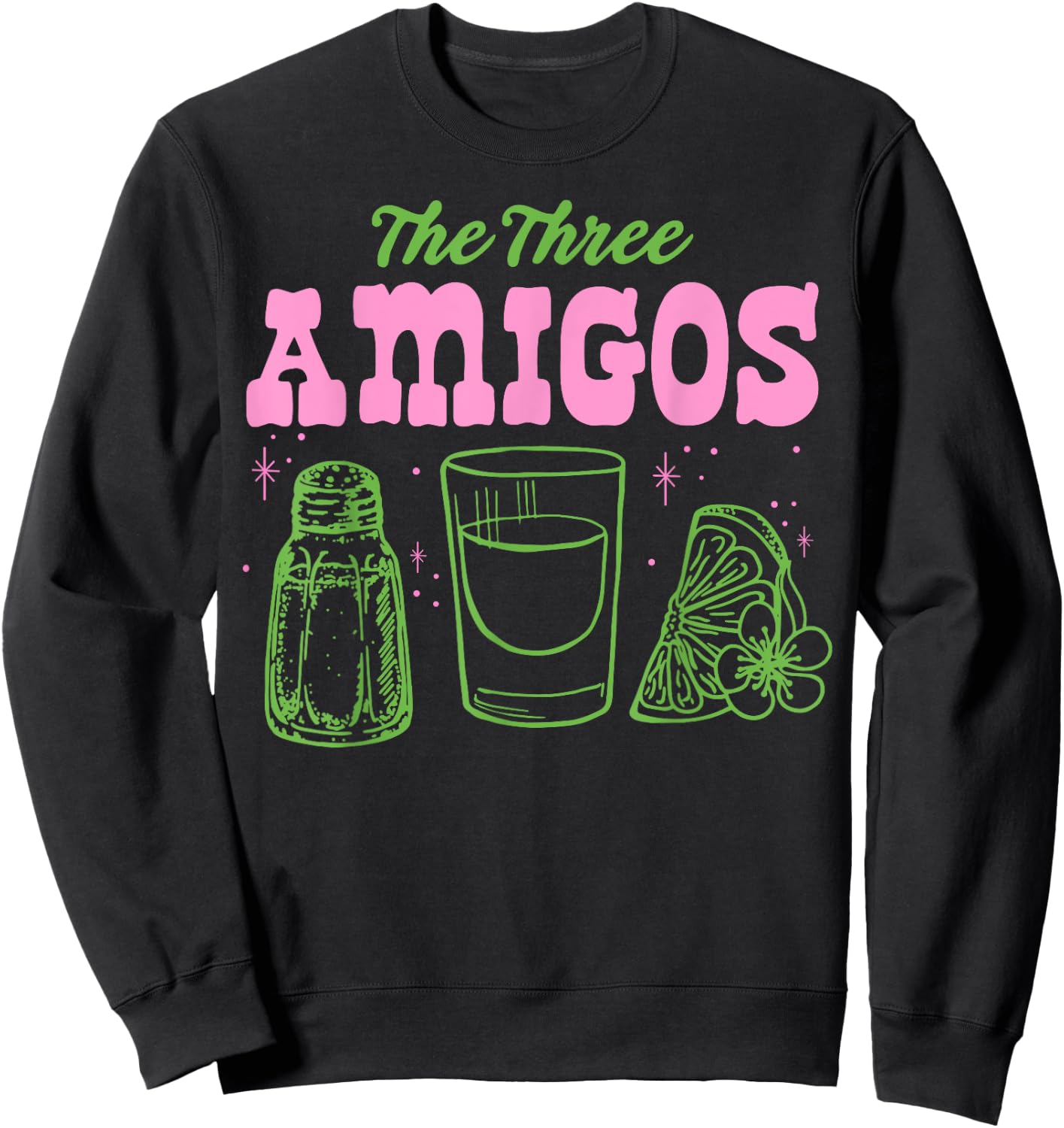 The Three Amigos Margarita Sweatshirt - Sweatshirt | Black
