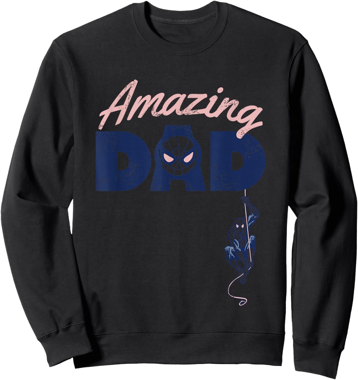 Marvel Spider-Man Father's Day Amazing Dad Retro Sweatshirt - Sweatshirt | Black