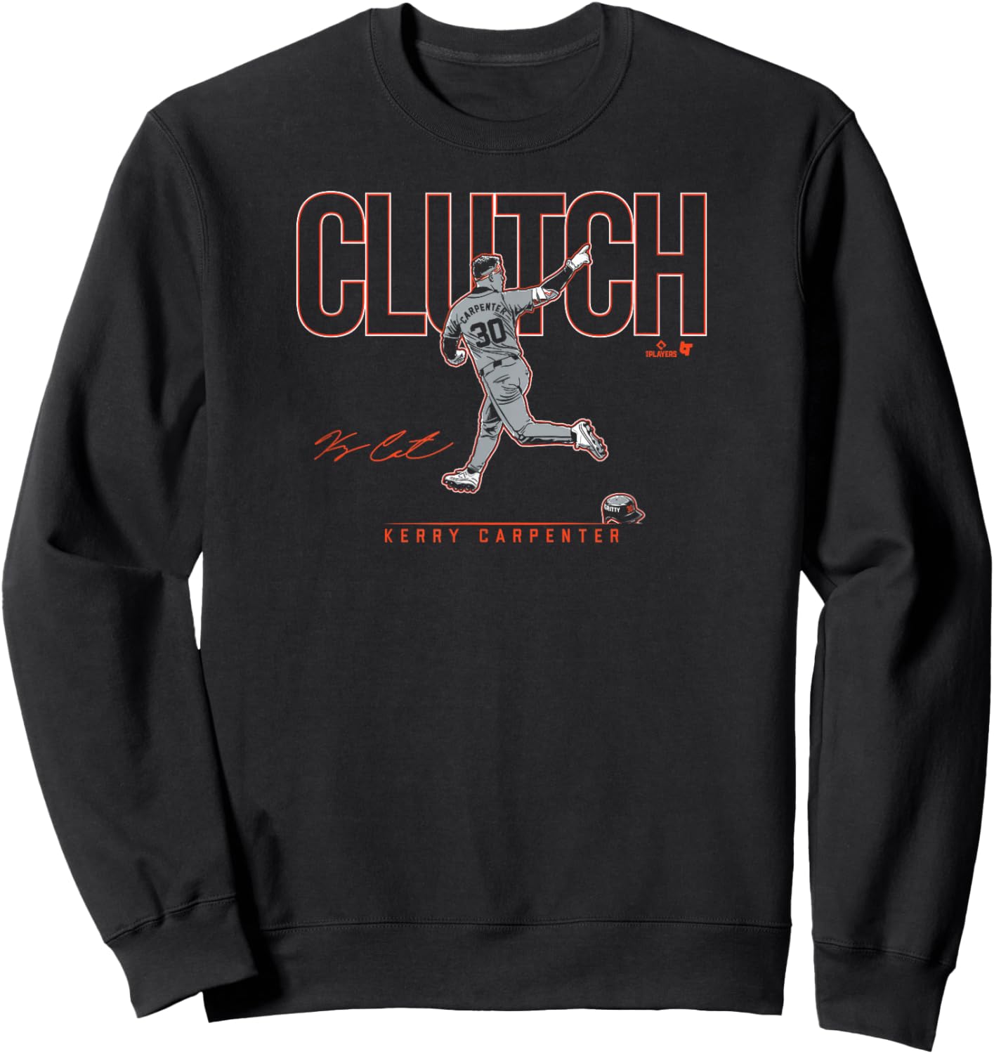 Kerry Carpenter - Clutch - Detroit Baseball Sweatshirt - Sweatshirt | Black