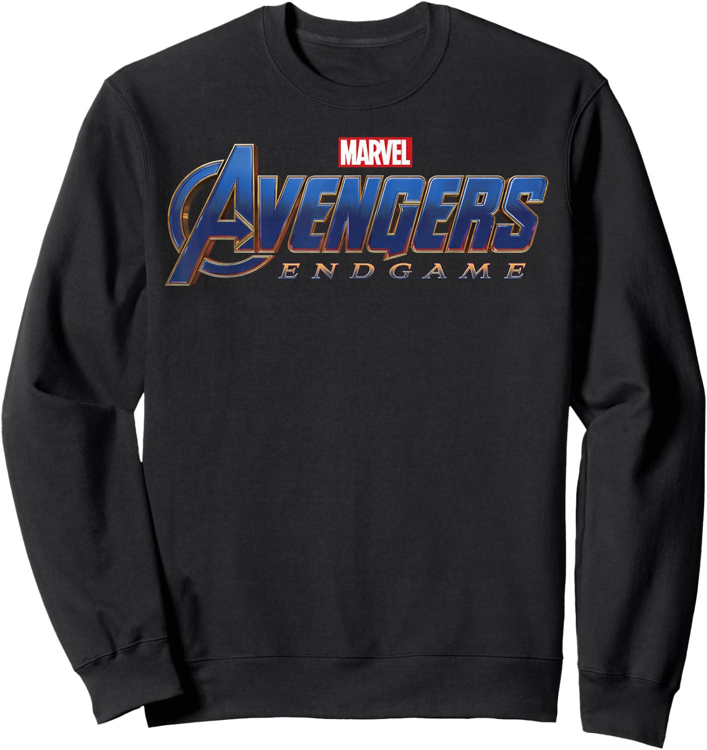 Marvel Avengers Endgame Movie Logo Graphic Sweatshirt - Sweatshirt | Black