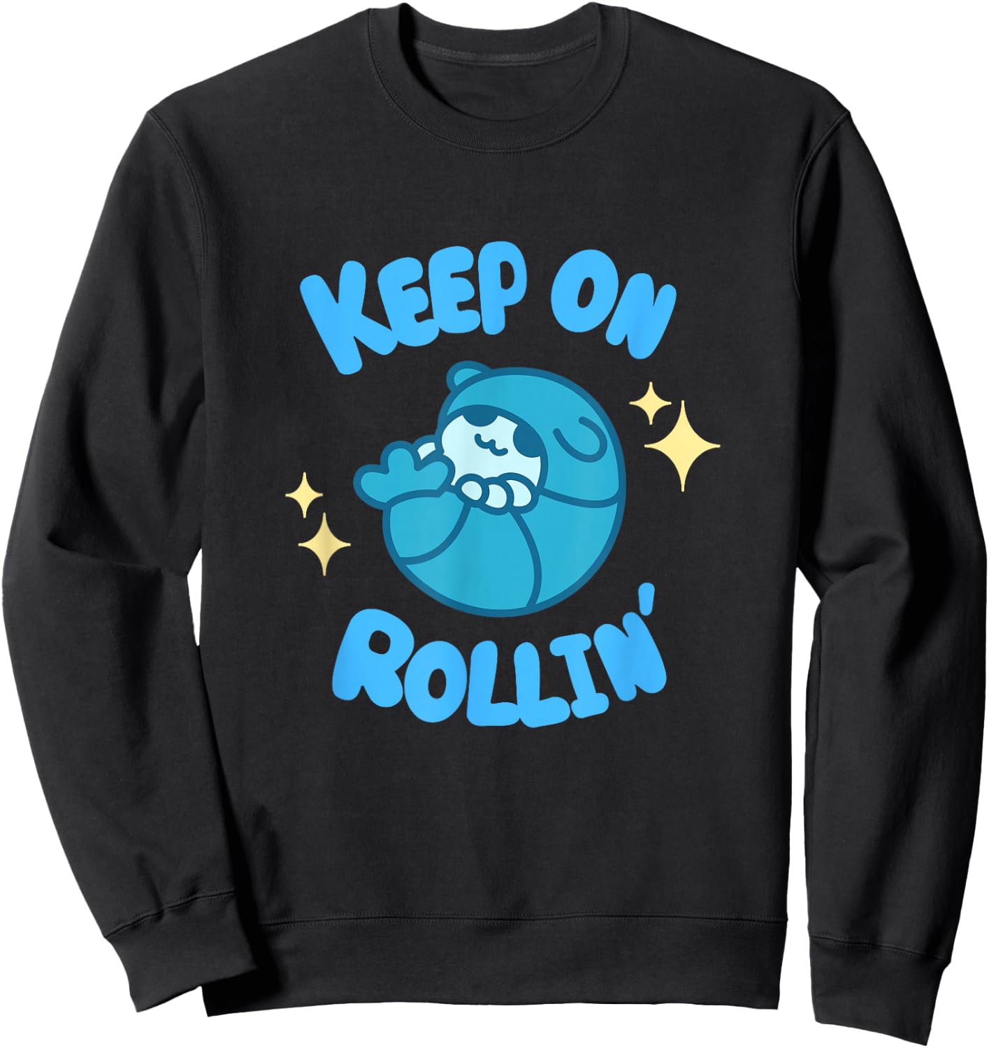 Roly Poly / Pill Bug - Keep Rollin' Sweatshirt - Sweatshirt | Black