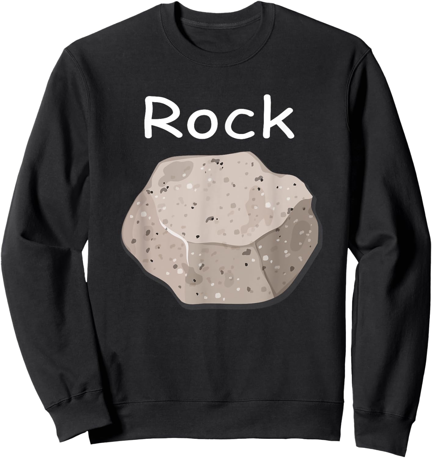 Rock Paper Scissors Matching Halloween Costumes Sweatshirt - Sweatshirt | Black