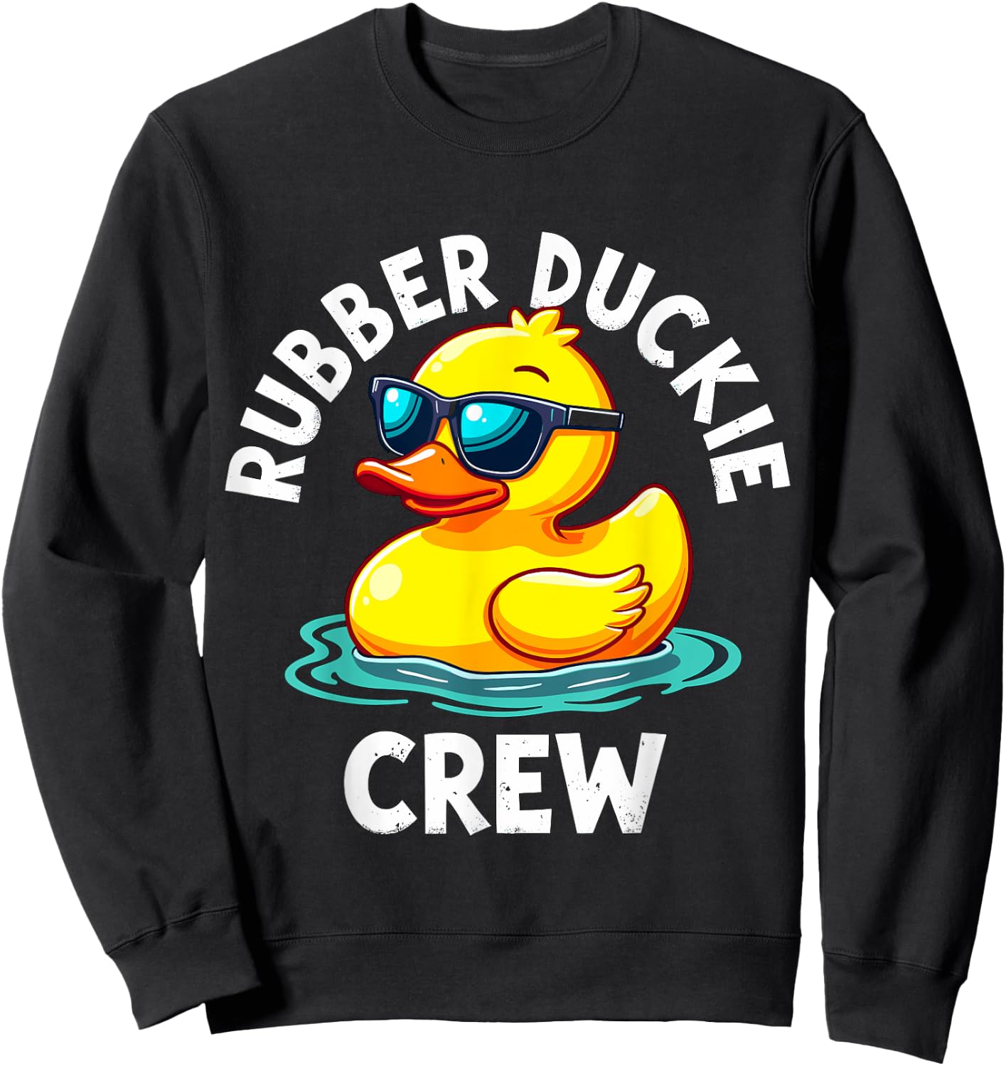 Rubber Duckie Crew Sweatshirt - Sweatshirt | Black