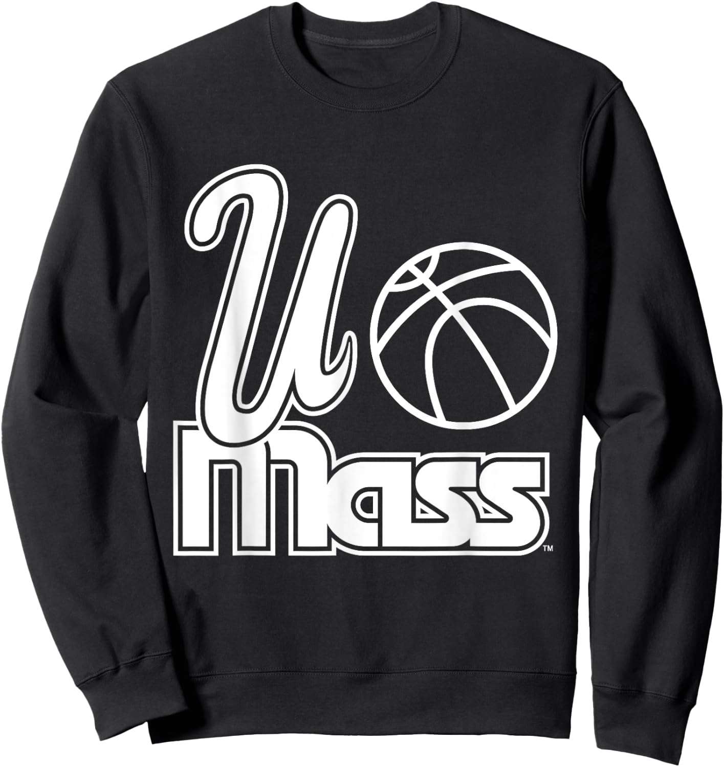 UMass Minutemen | Official NCAA Merch | UMASVIN1009B Sweatshirt - Sweatshirt | Black