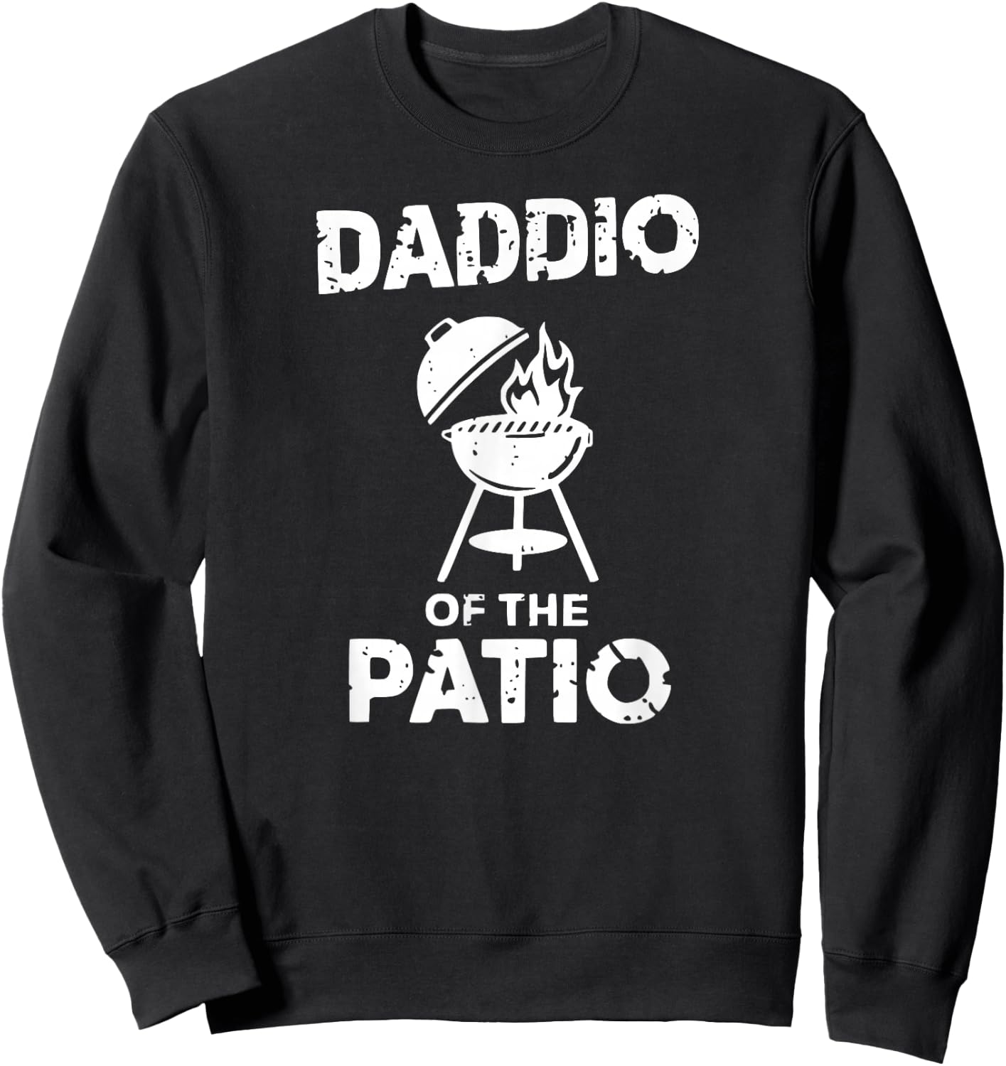 Grilling Funny Dad BBQ Party Smoker Pork Grill Master BBQ Sweatshirt - Sweatshirt | Black