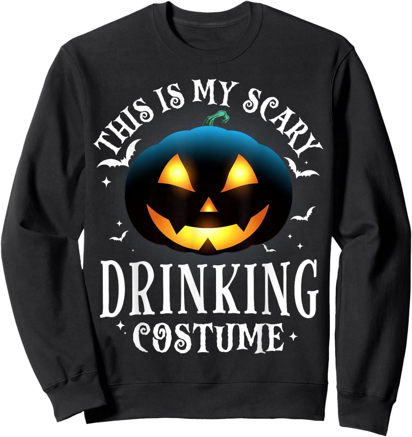 Drinking Halloween Matching Pajama Costume Sweatshirt - Sweatshirt | Black