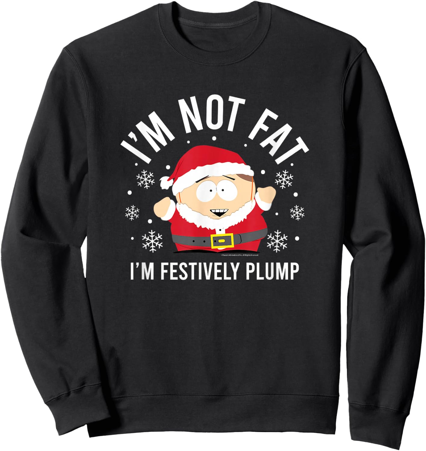South Park - I'm Not Fat Sweatshirt - Sweatshirt | Black