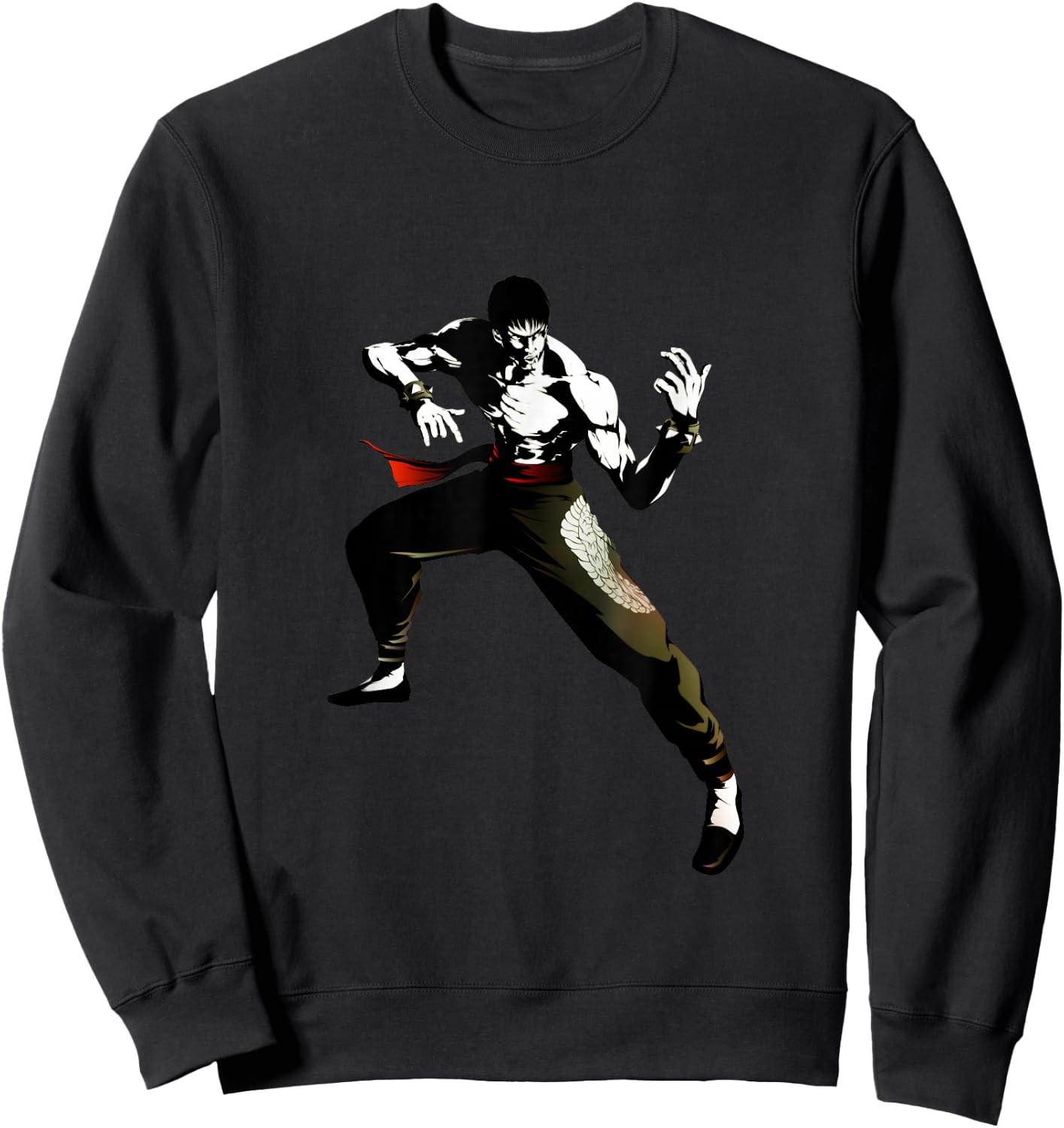 Tekken7 Law 001 Sweatshirt - Sweatshirt | Black