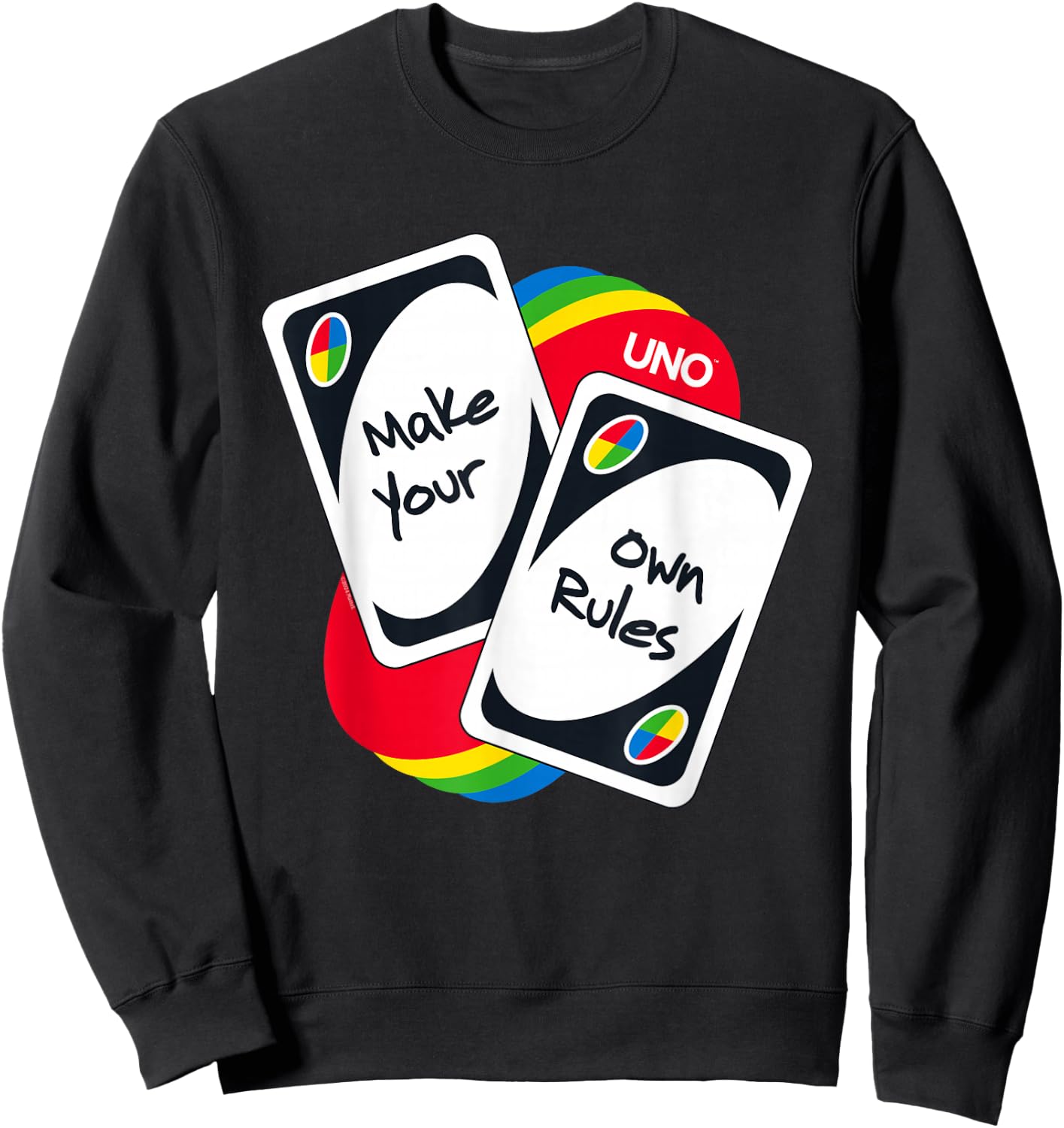 UNO - Make Your Own Rules Sweatshirt - Sweatshirt | Black