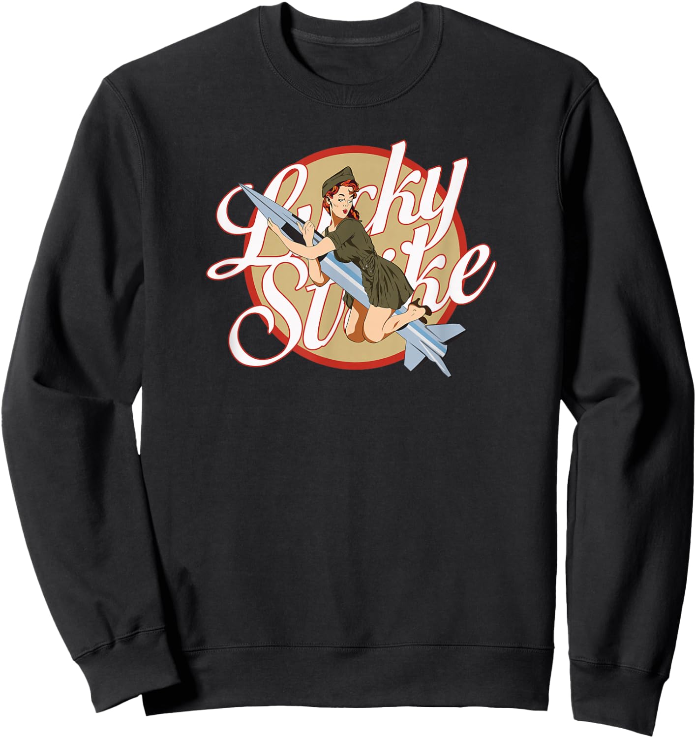 Lucky Strike Sweatshirt - Sweatshirt | Black