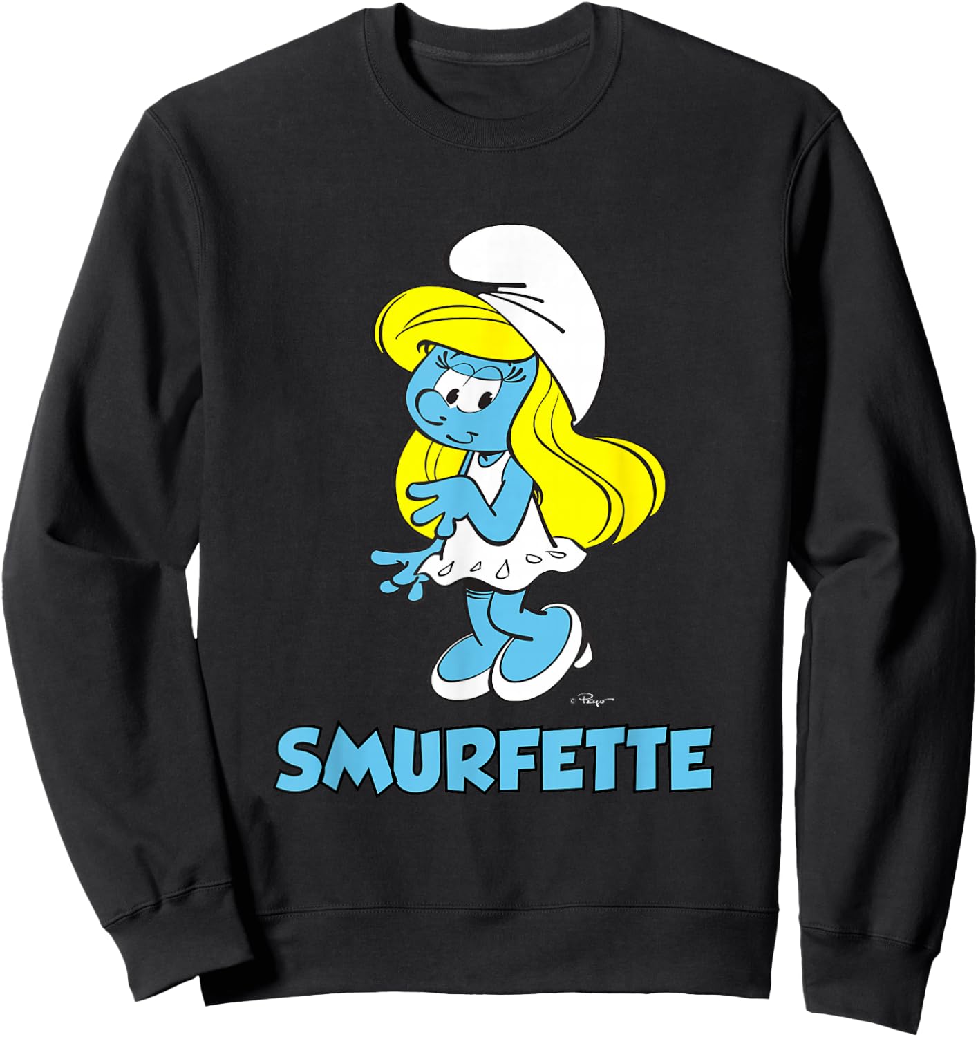 The Smurfs Smurfette Sweatshirt - Sweatshirt | Black