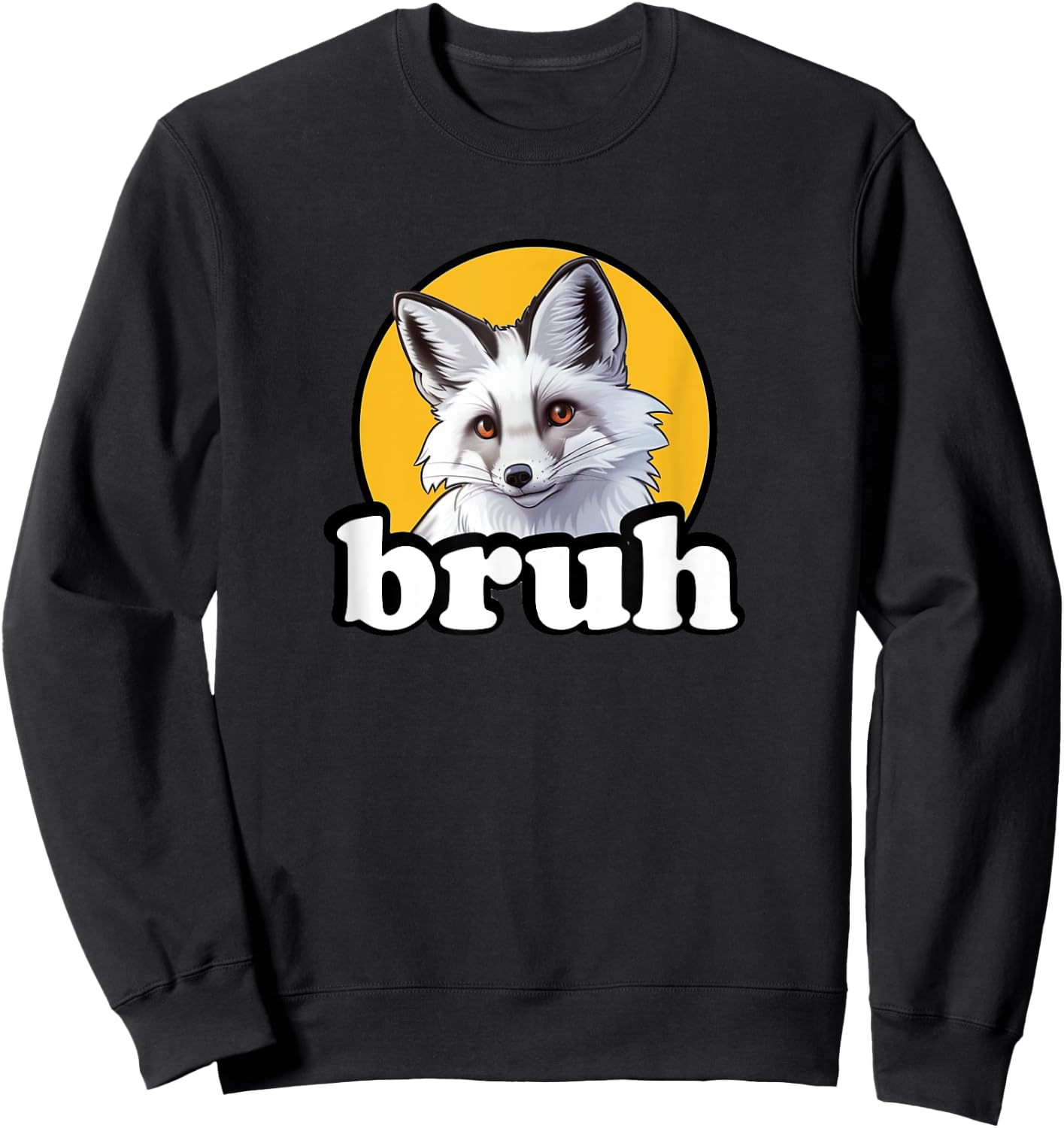 Canadian Marble Fox Sweatshirt - Sweatshirt | Black