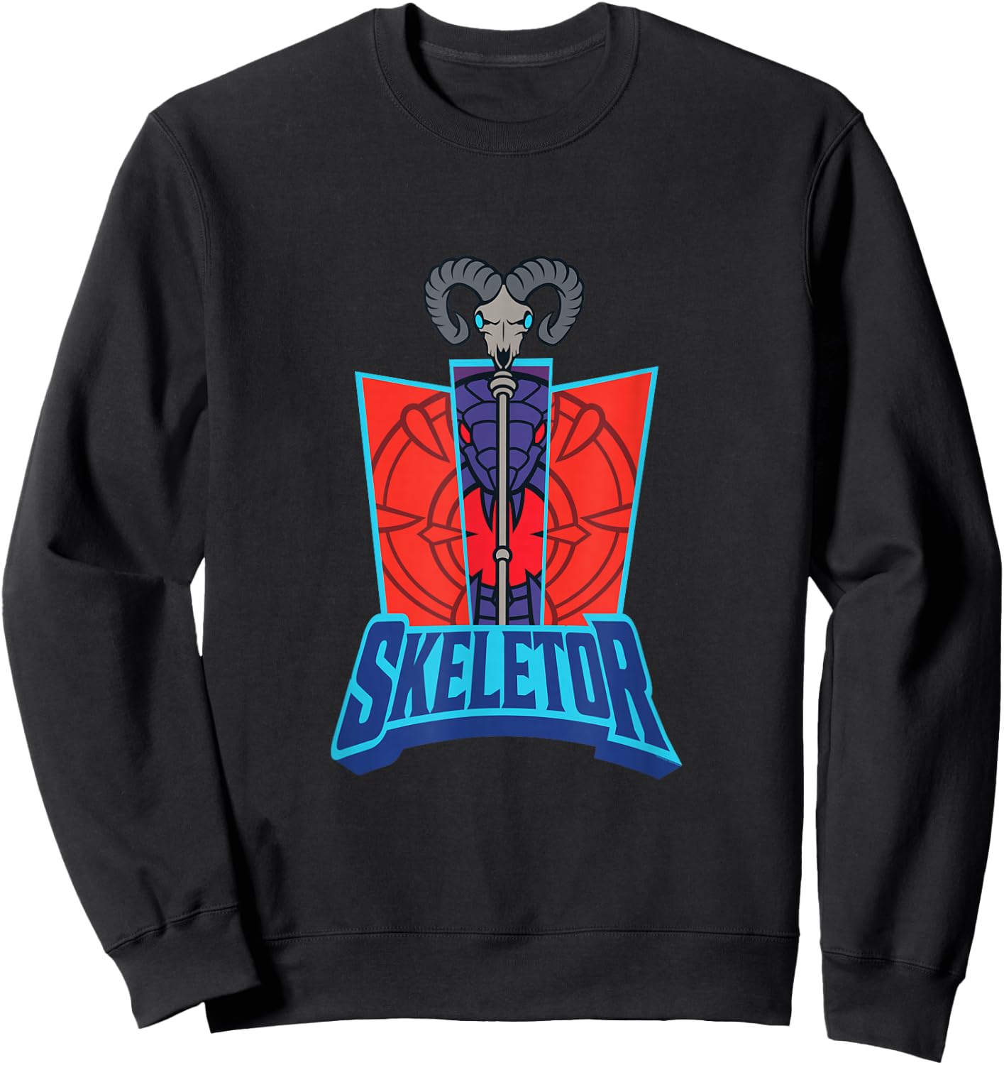 Masters of the Universe Skeletor Logo Sweatshirt - Sweatshirt | Black