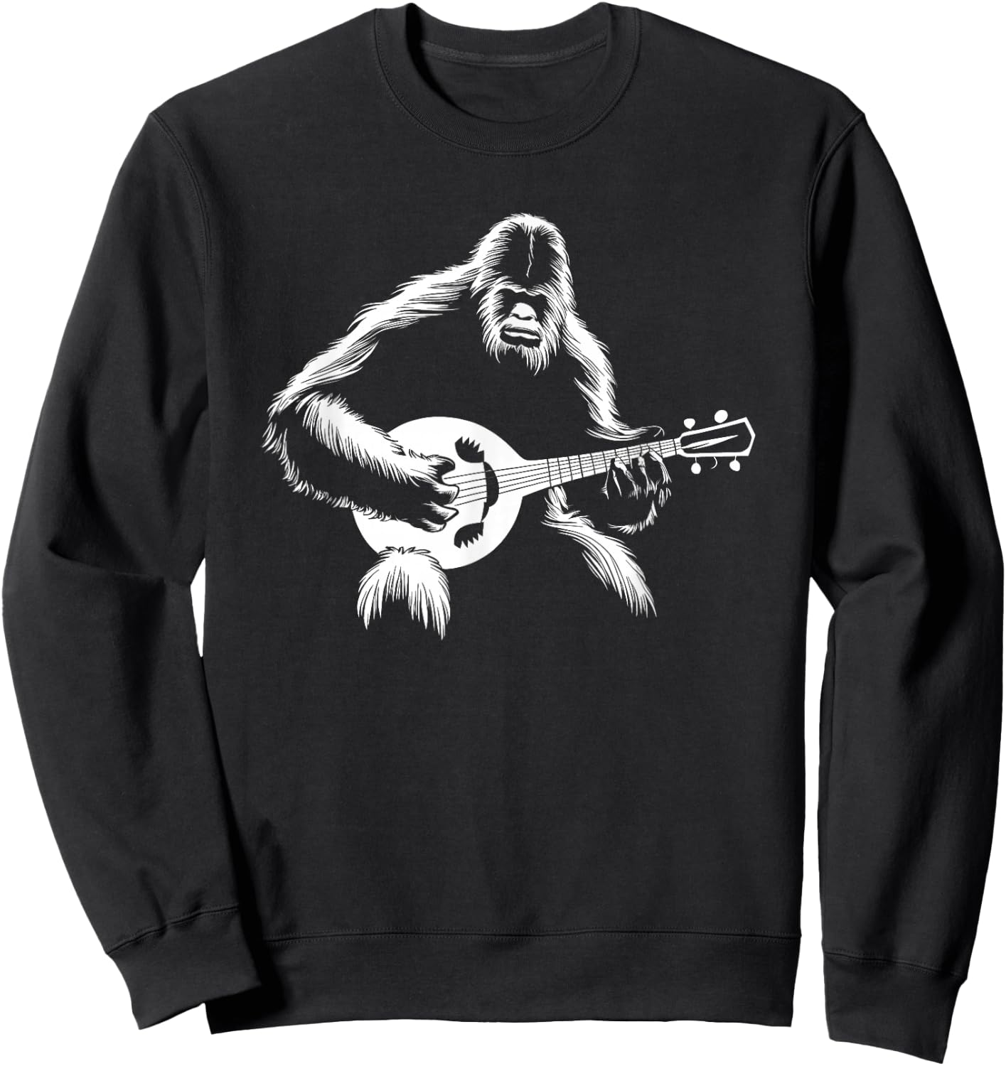 Bigfoot Bouzouki Sweatshirt - Sweatshirt | Black