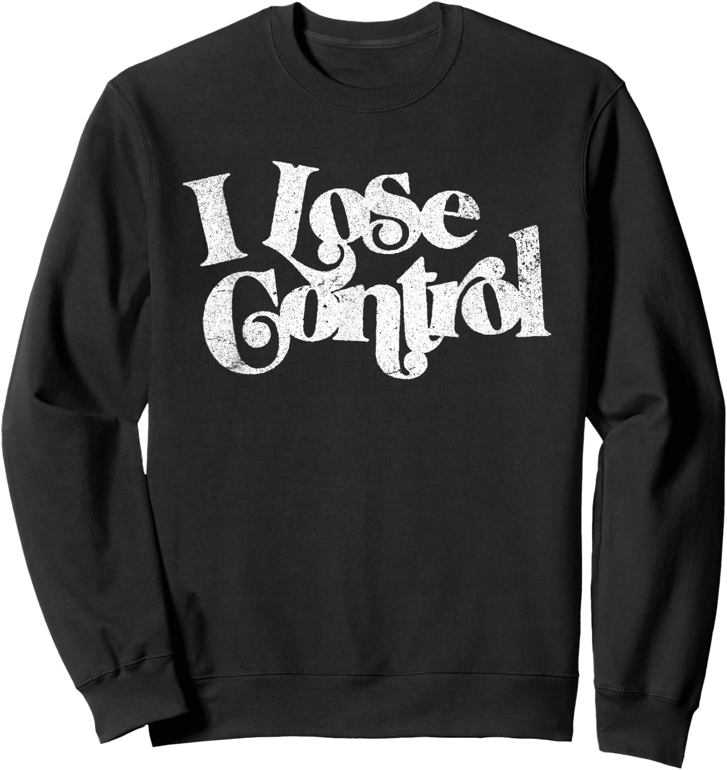 Teddy Swims I Lose Control Sweatshirt - Sweatshirt | Black