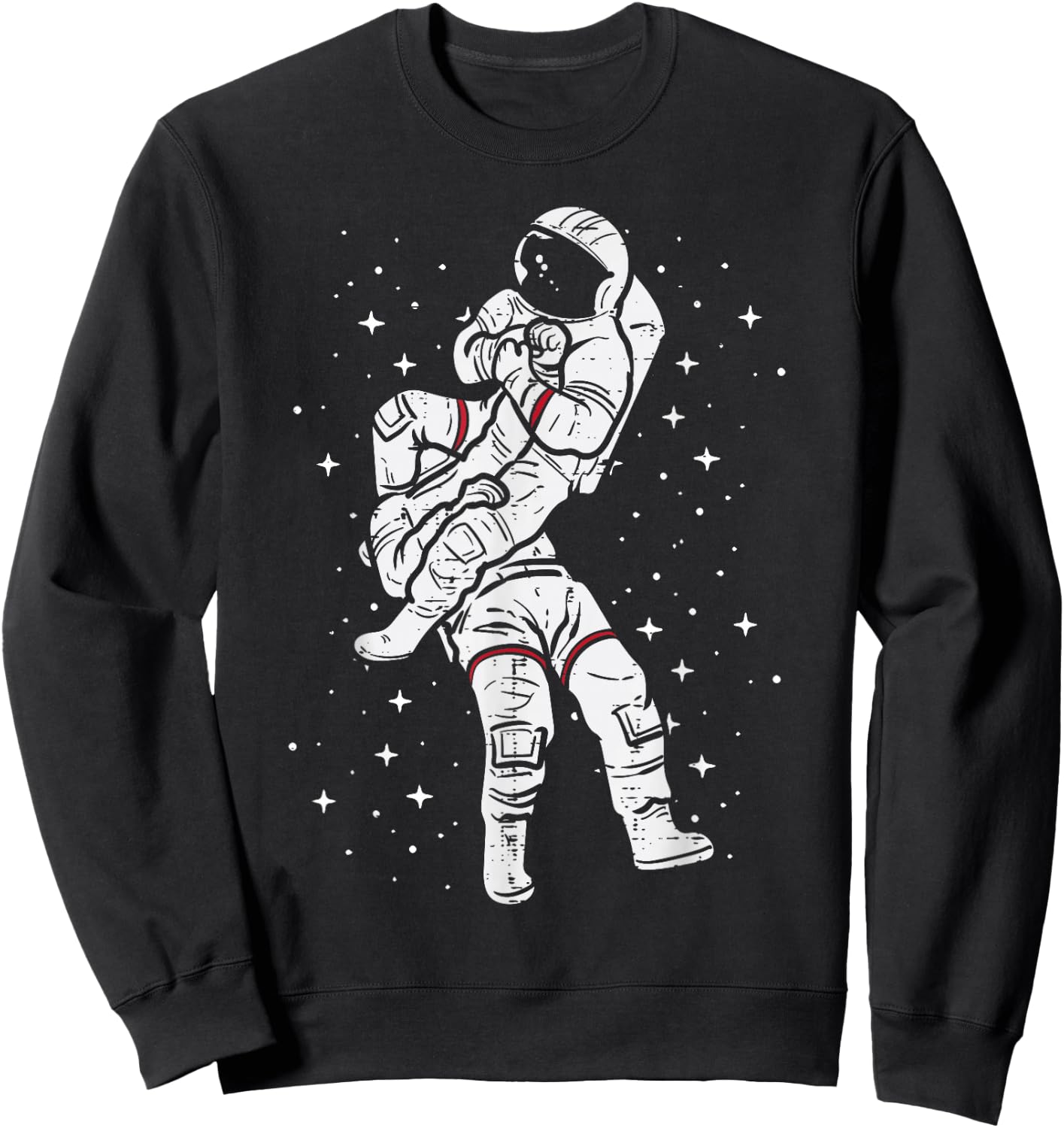 Astronaut Jiu Jitsu Funny Jujitsu Bjj Space Men Women Kids Sweatshirt - Sweatshirt | Black