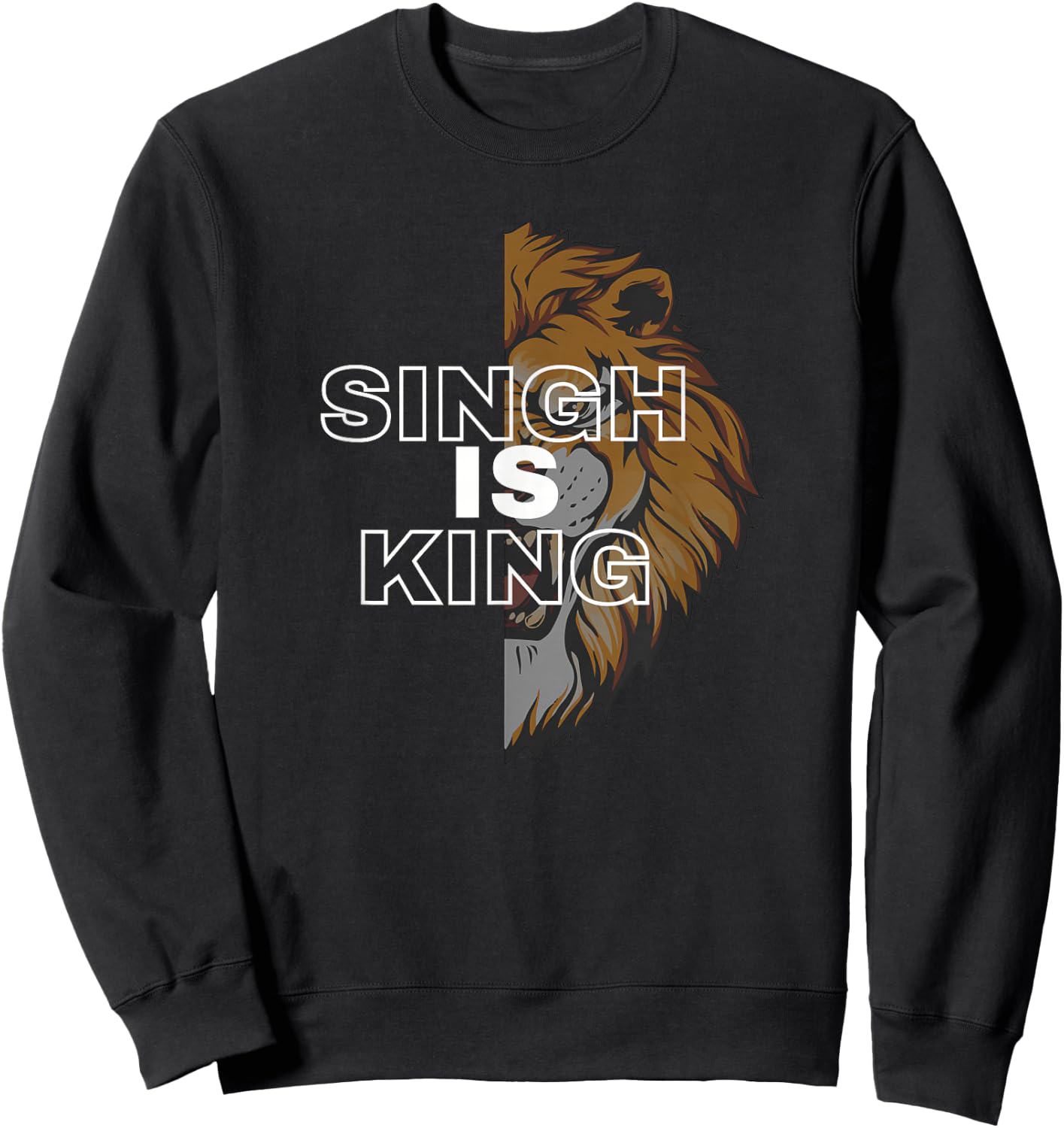 Singh Is King Sweatshirt - Sweatshirt | Black