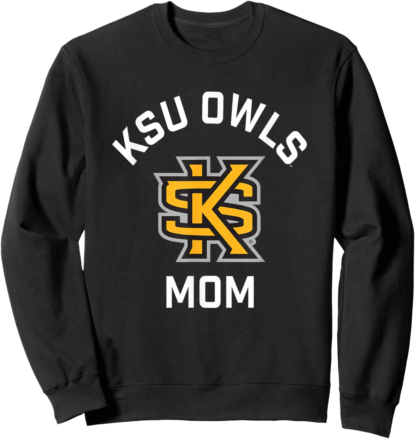 Kennesaw State University Owls Arched Mom Sweatshirt - Sweatshirt | Black