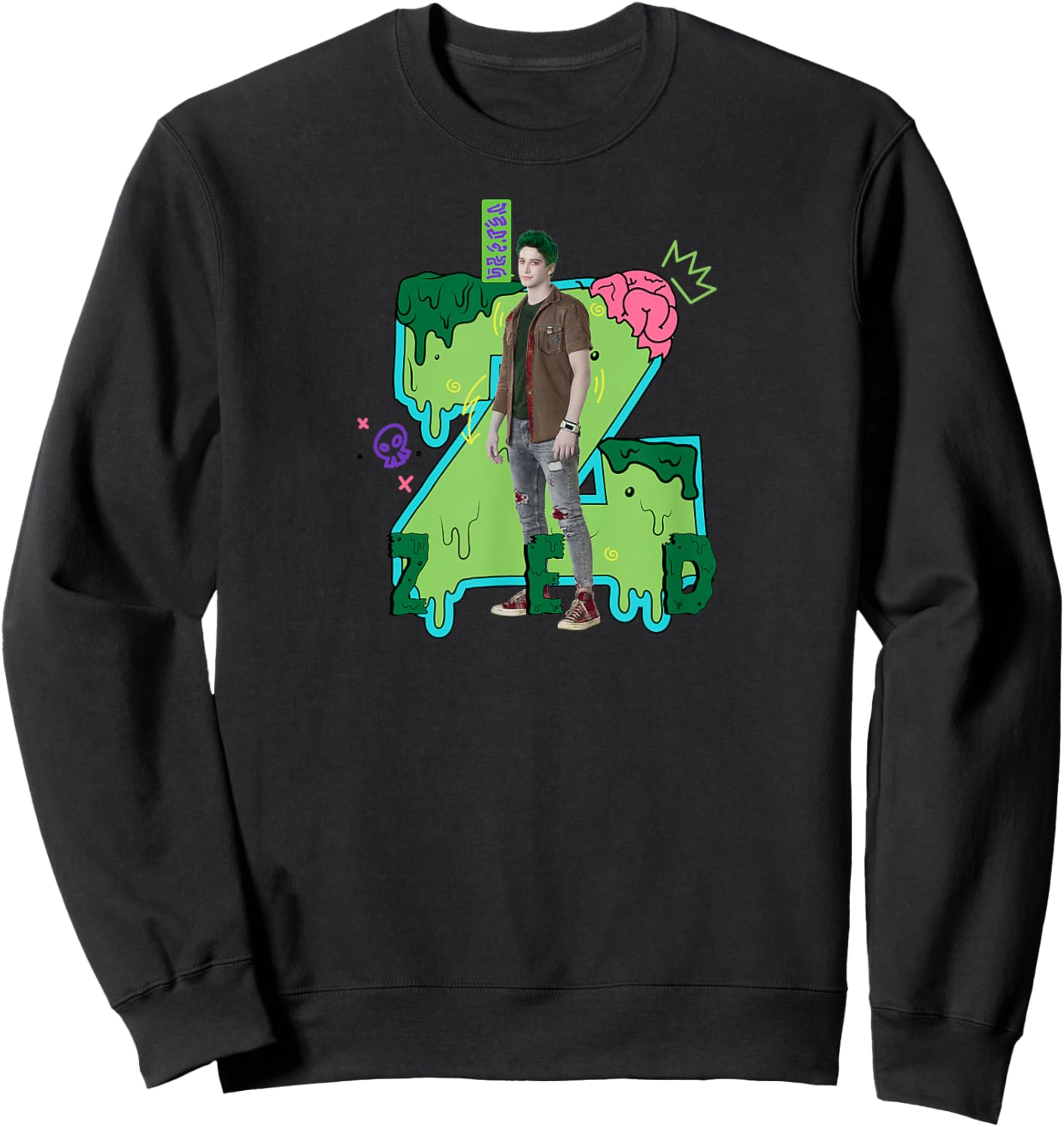 Zombies - Zed Sweatshirt - Sweatshirt | Black