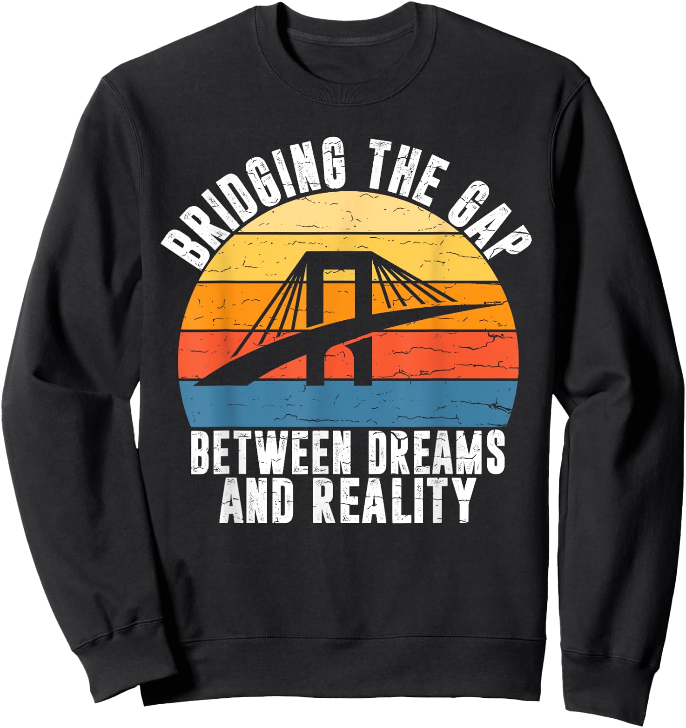 Bridging the Gap Structural Engineer Sweatshirt - Sweatshirt | Black
