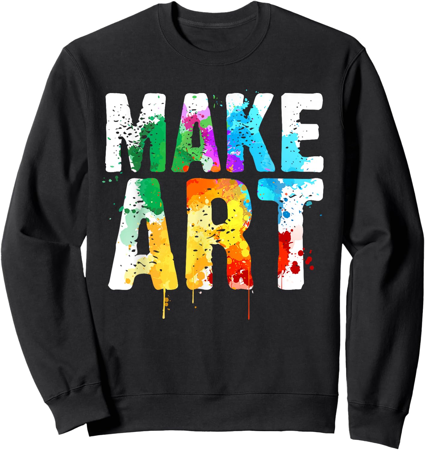 Cool Art Design Women Artists Art Painter Painting Sweatshirt - Sweatshirt | Black