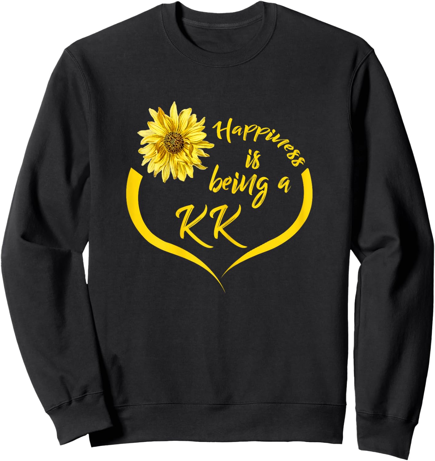 KK Gift: Happiness Is Being A KK Sweatshirt - Sweatshirt | Black