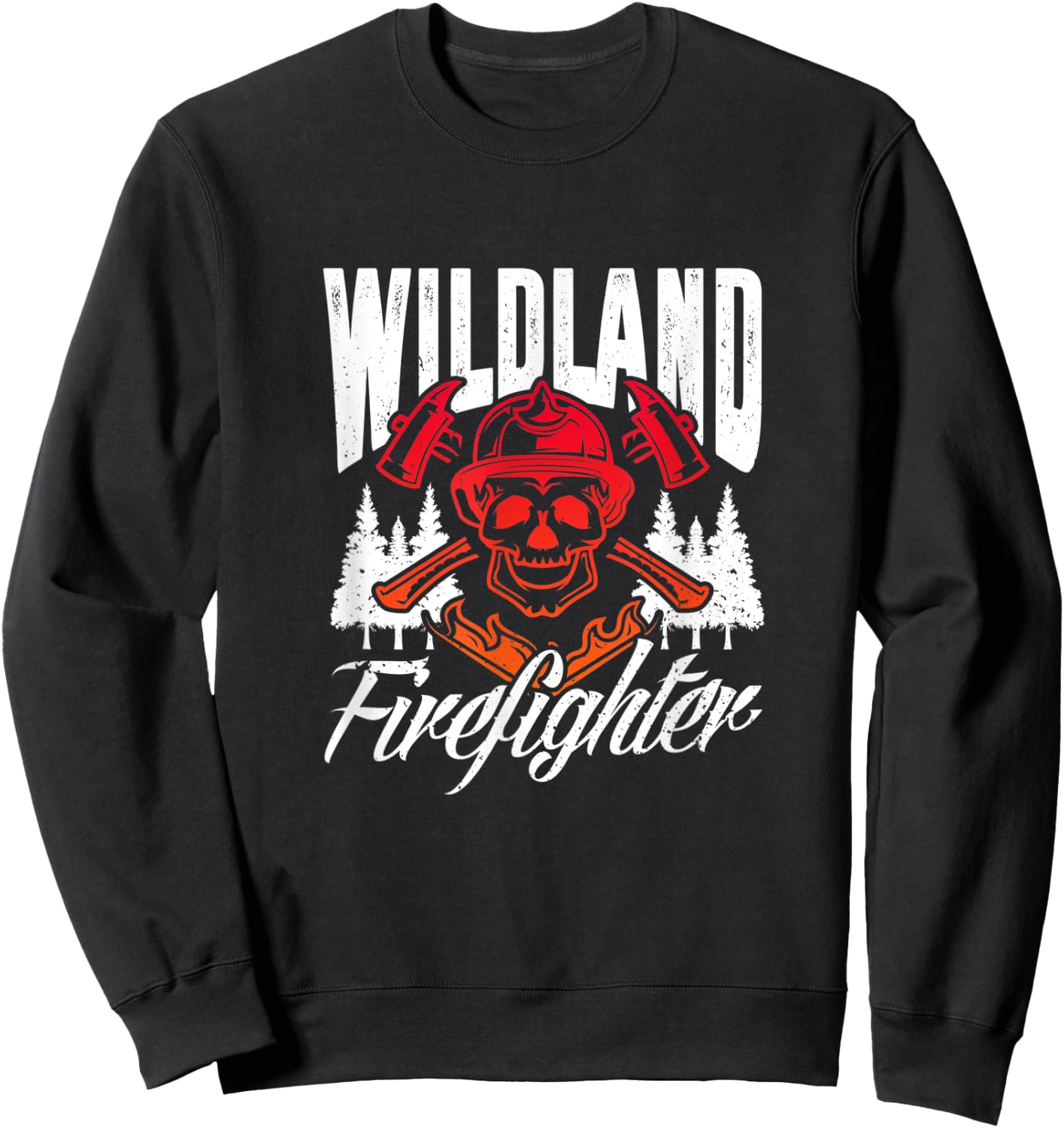 Wildland firefighter Sweatshirt - Sweatshirt | Black