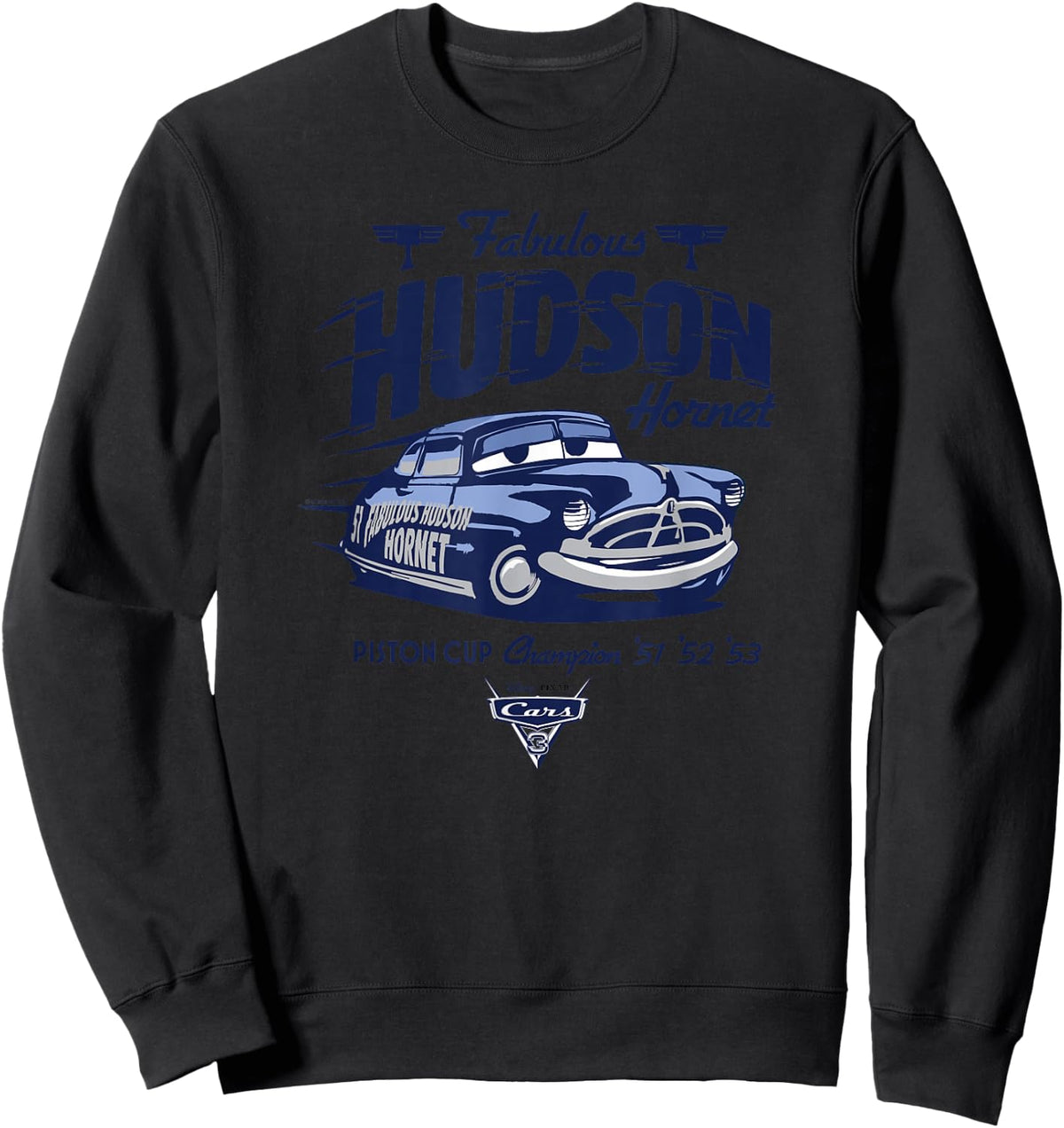 Cars - Fabulous Hudson Hornet Sweatshirt - Sweatshirt | Black