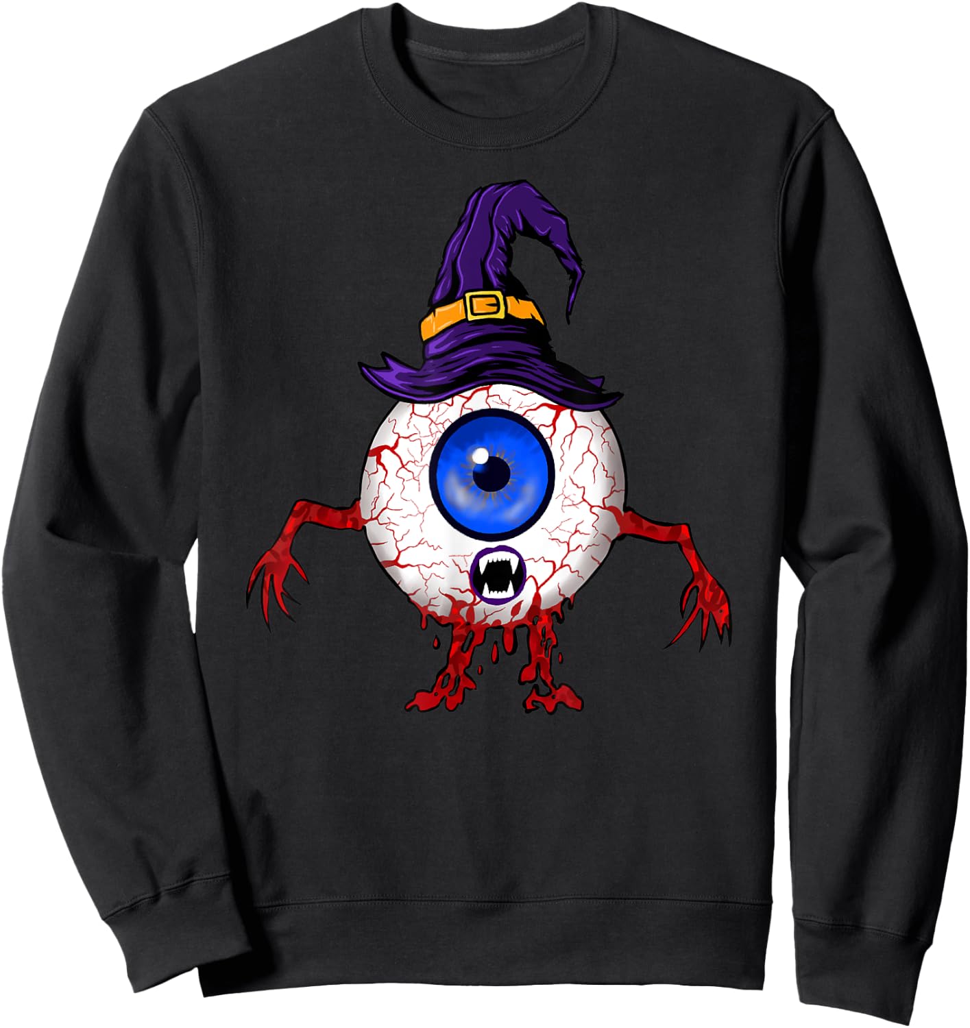 Scary Optometrist Costume Halloween Optometry Optometrist Sweatshirt - Sweatshirt | Black